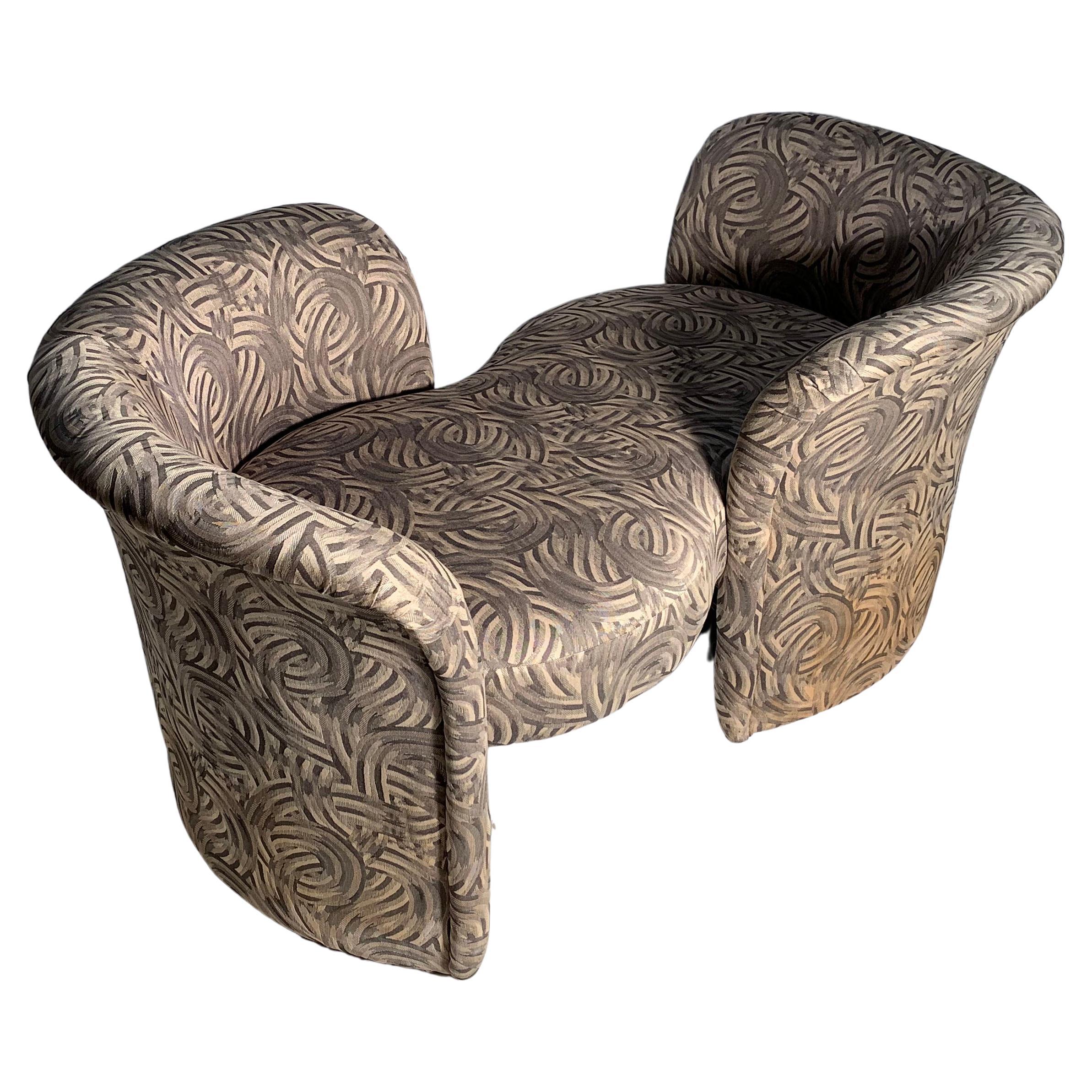 Tete-a-Tete Option Love Seat Sofa by Ransom Culler for Thayer Coggin