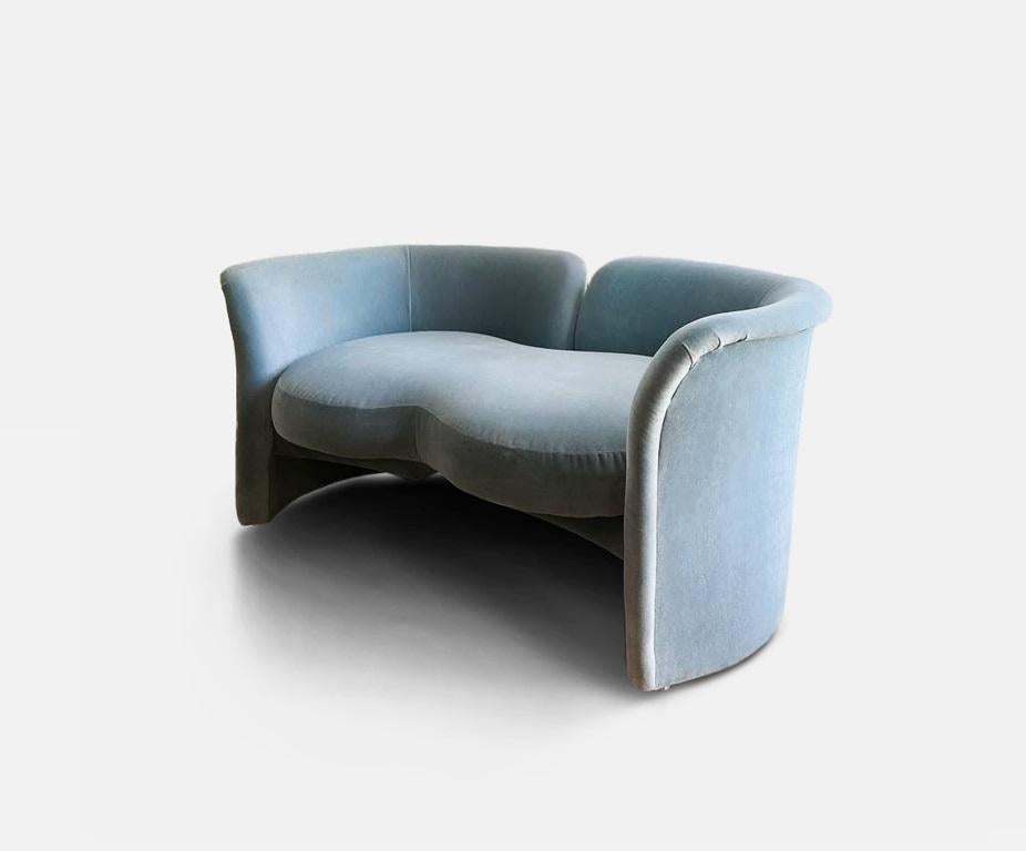 Tête-à-tête Settee di Randy Culler per Thayer Coggin In condizioni buone in vendita a Dallas, TX