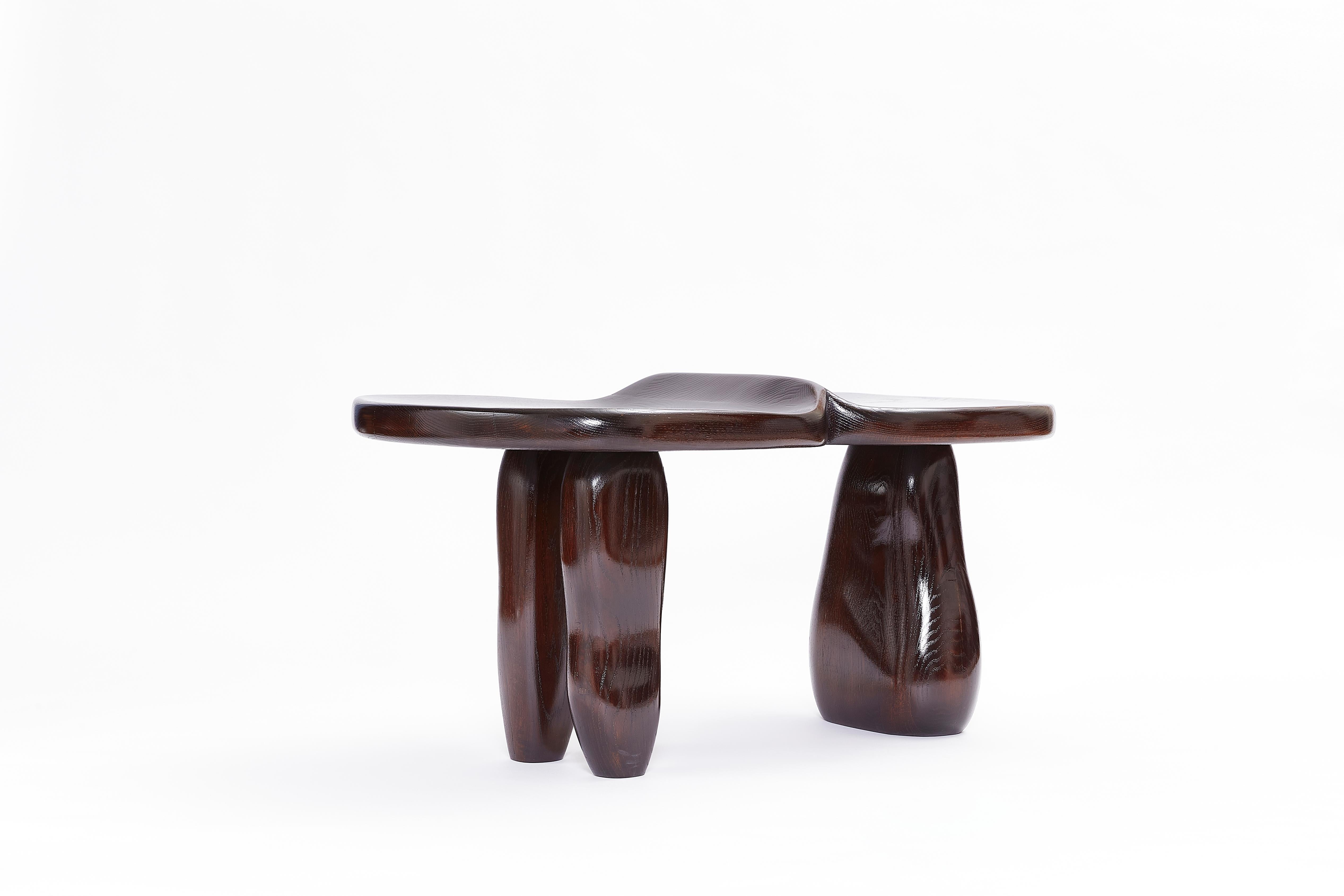 american oak bench