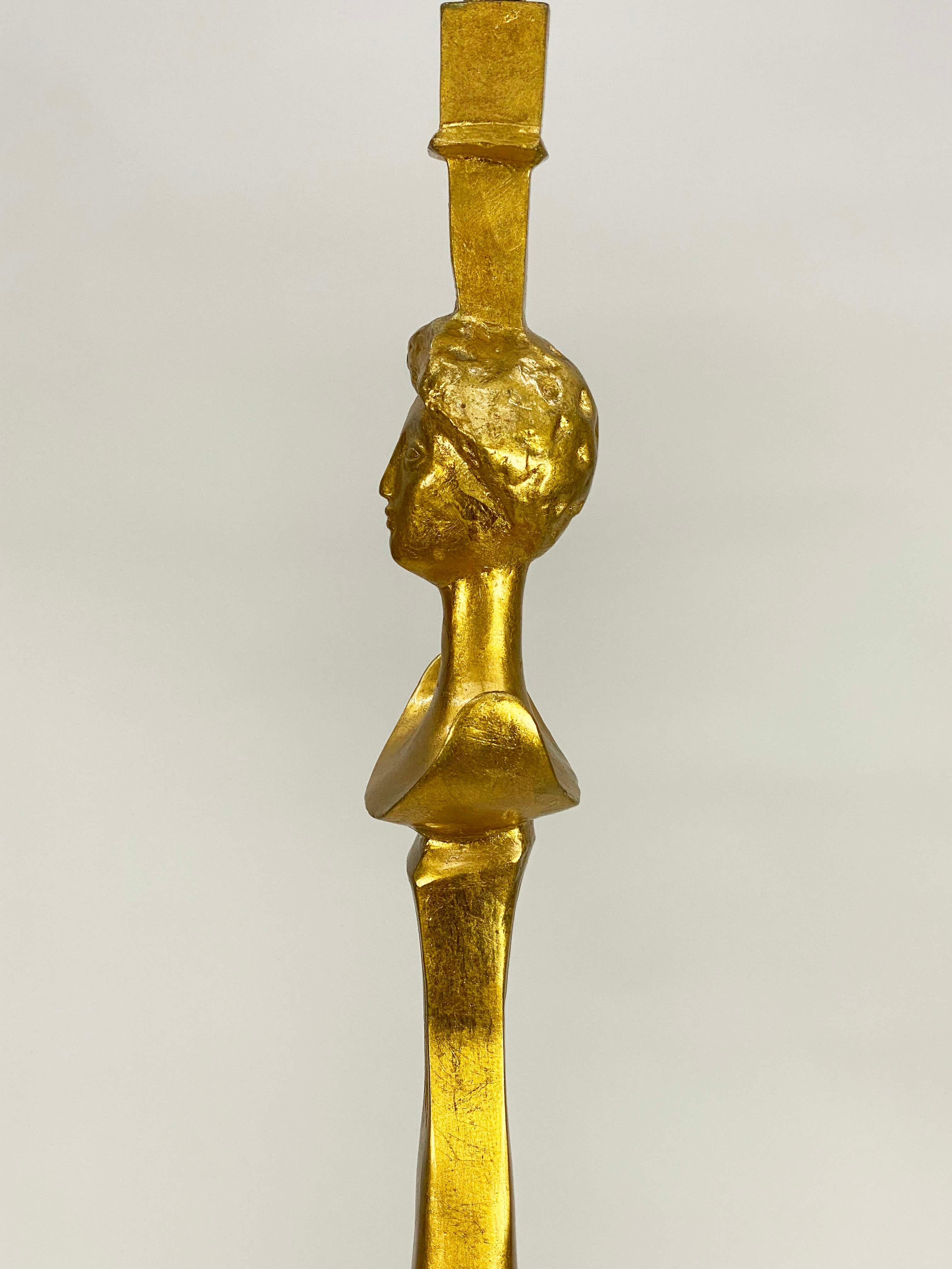 20ième siècle Lampadaire Tete de Femme d'après Alberto Giacometti---Rockefeller Collection en vente