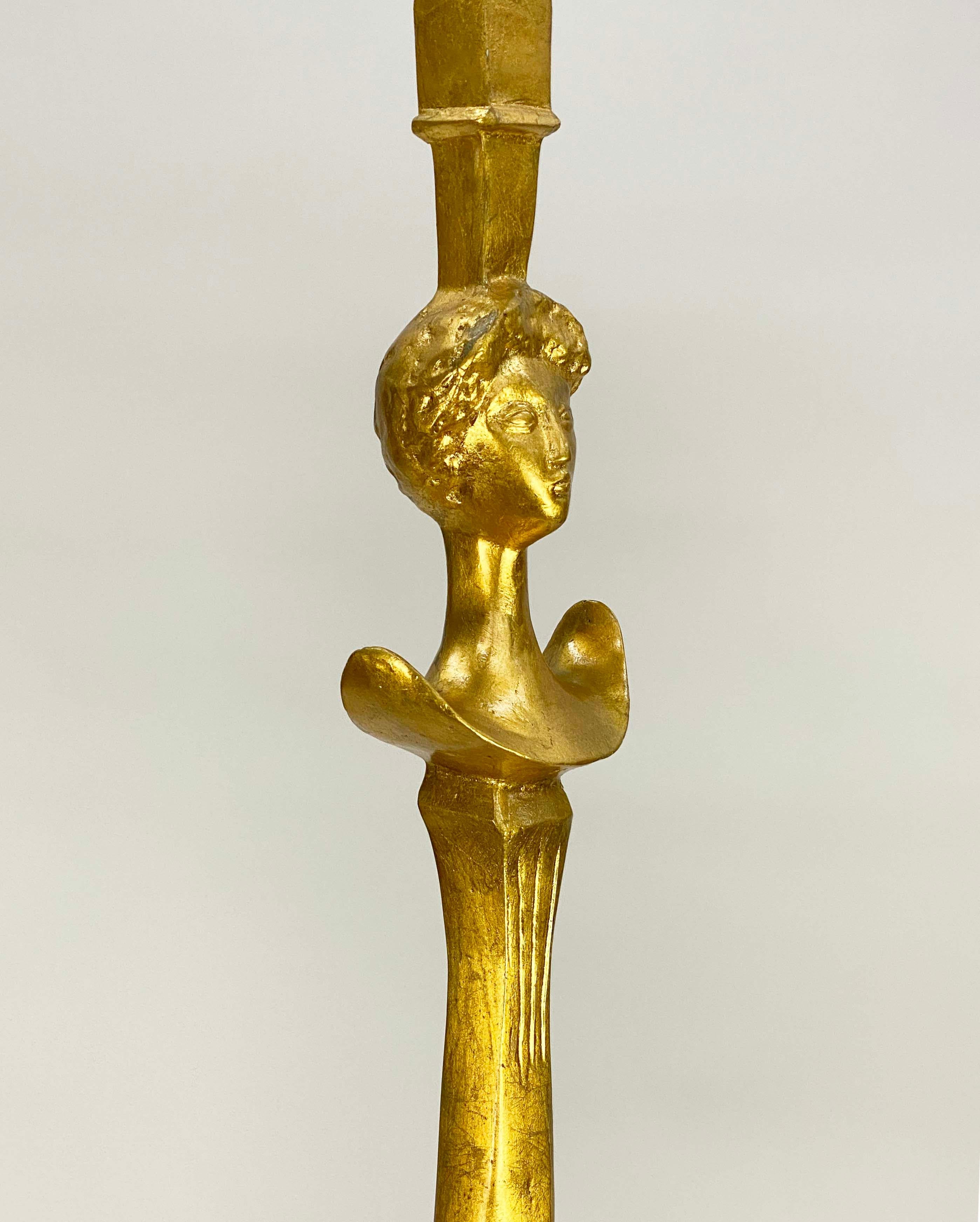 Lampadaire Tete de Femme d'après Alberto Giacometti---Rockefeller Collection en vente 2