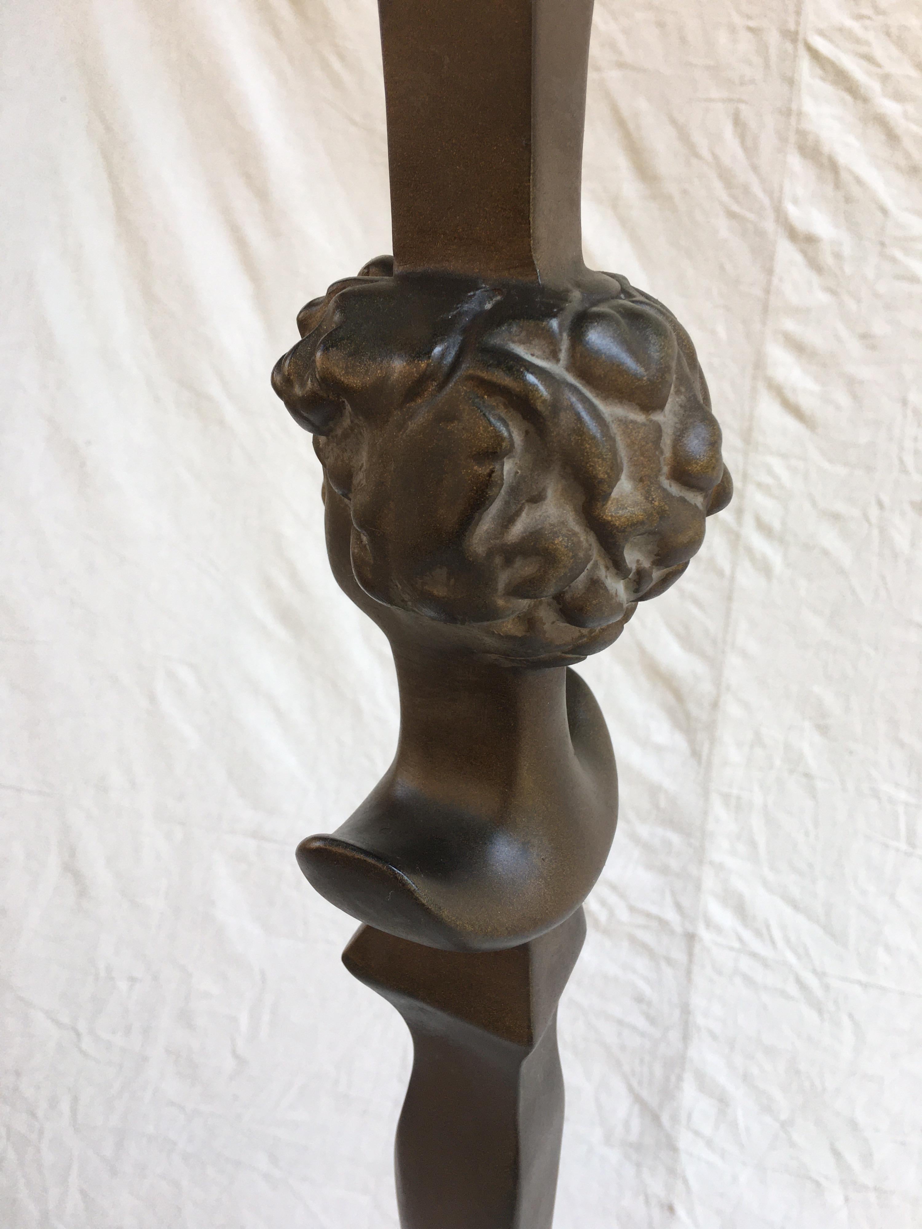 Tete De Femme Style Giacometti Floor Lamp 1