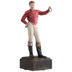 Anbindeposten Jockey:: um 1890