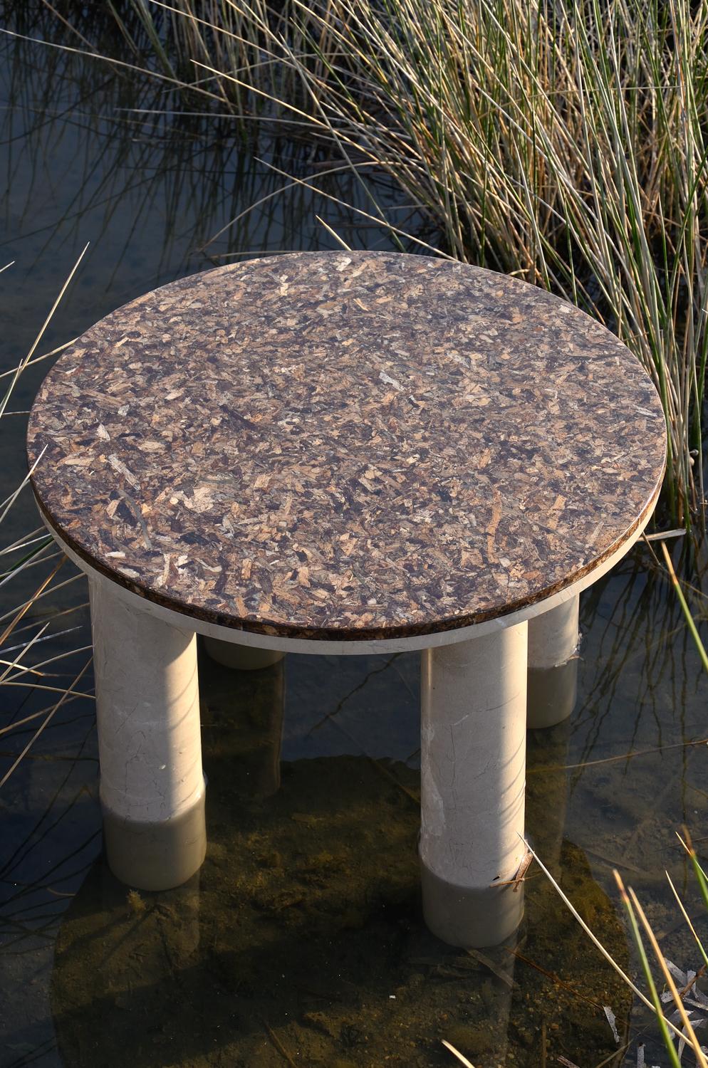 Contemporary Tethys Side Table TETHYS-TOR-50 For Sale
