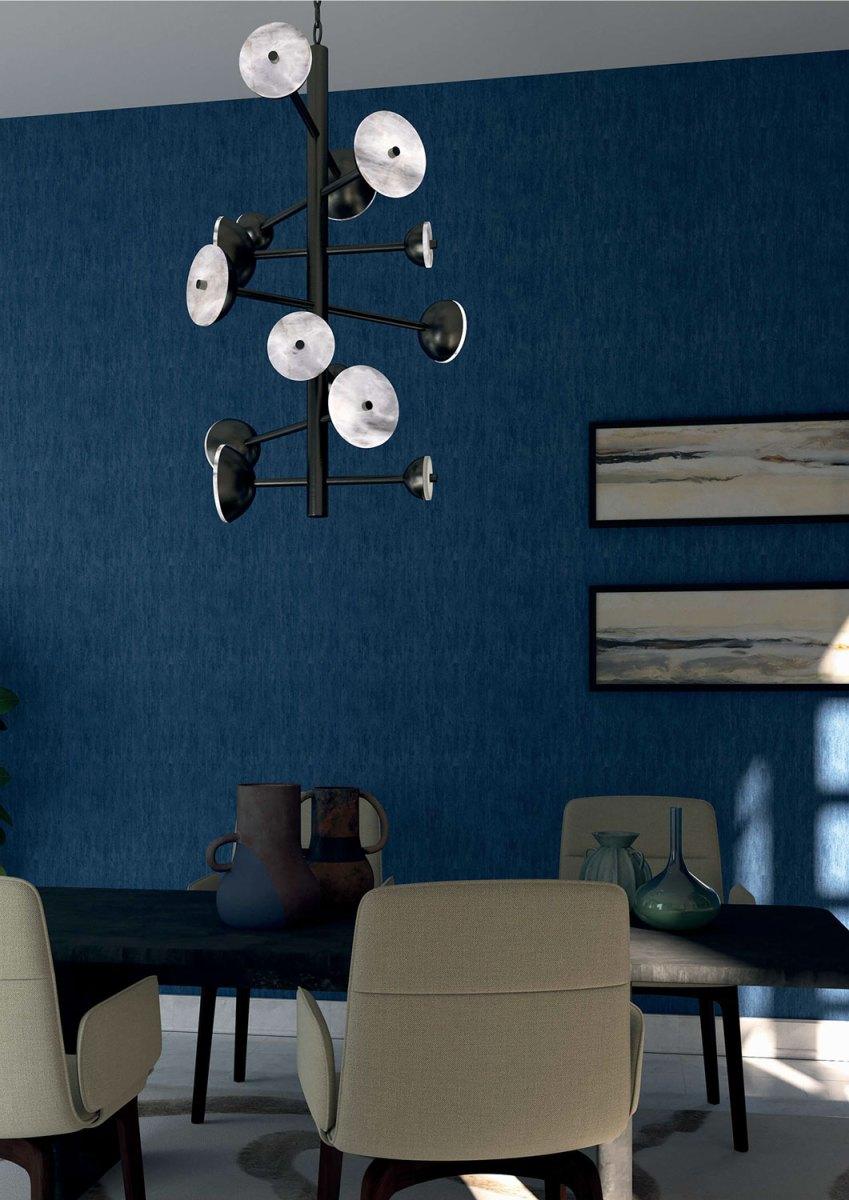 Lampadario Teti in metallo oro lucido di Alabastro Italiano In condizioni Nuovo in vendita a Geneve, CH