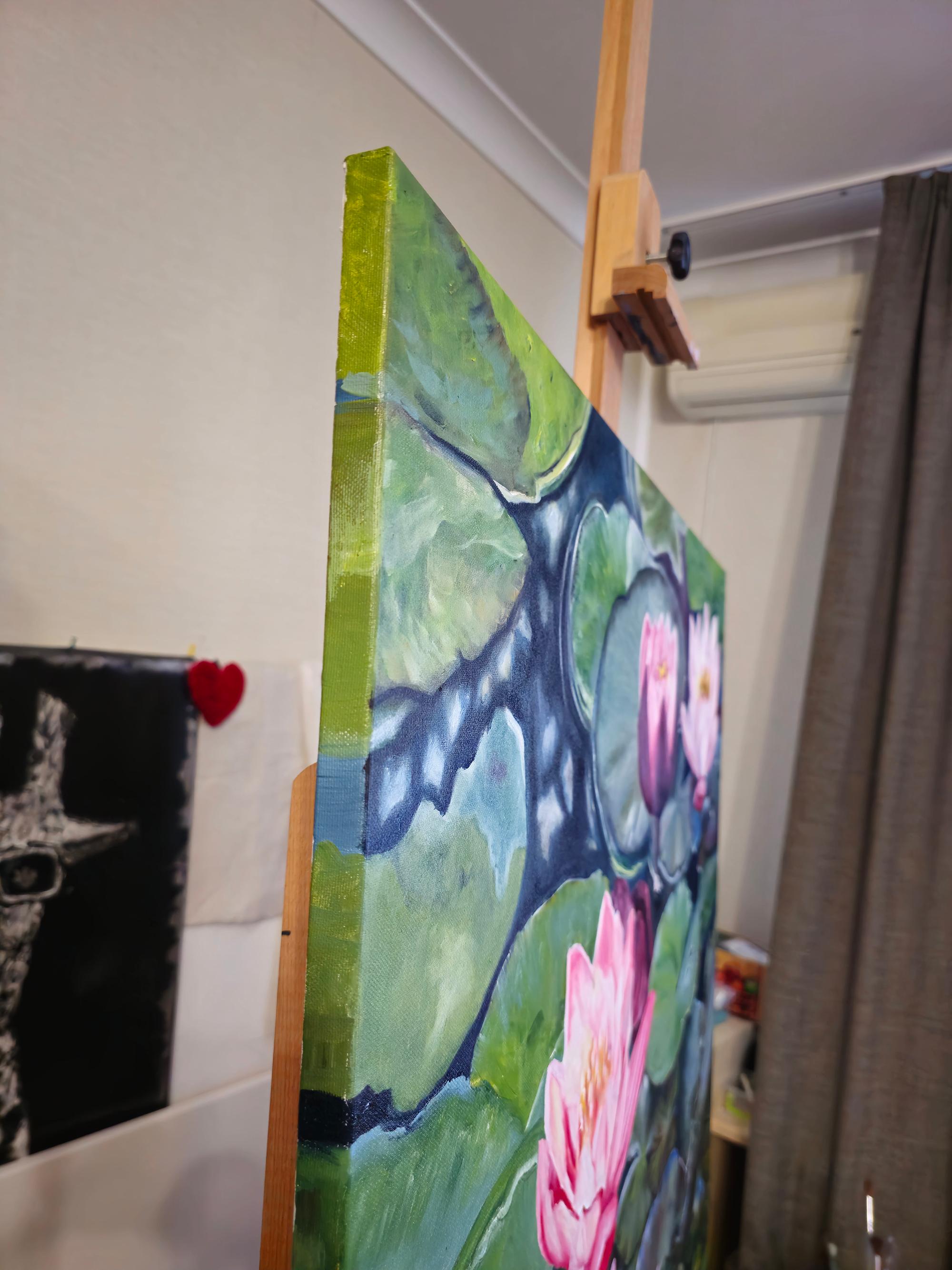 Eine stille Unterhaltung – Painting von Tetiana Adamovich