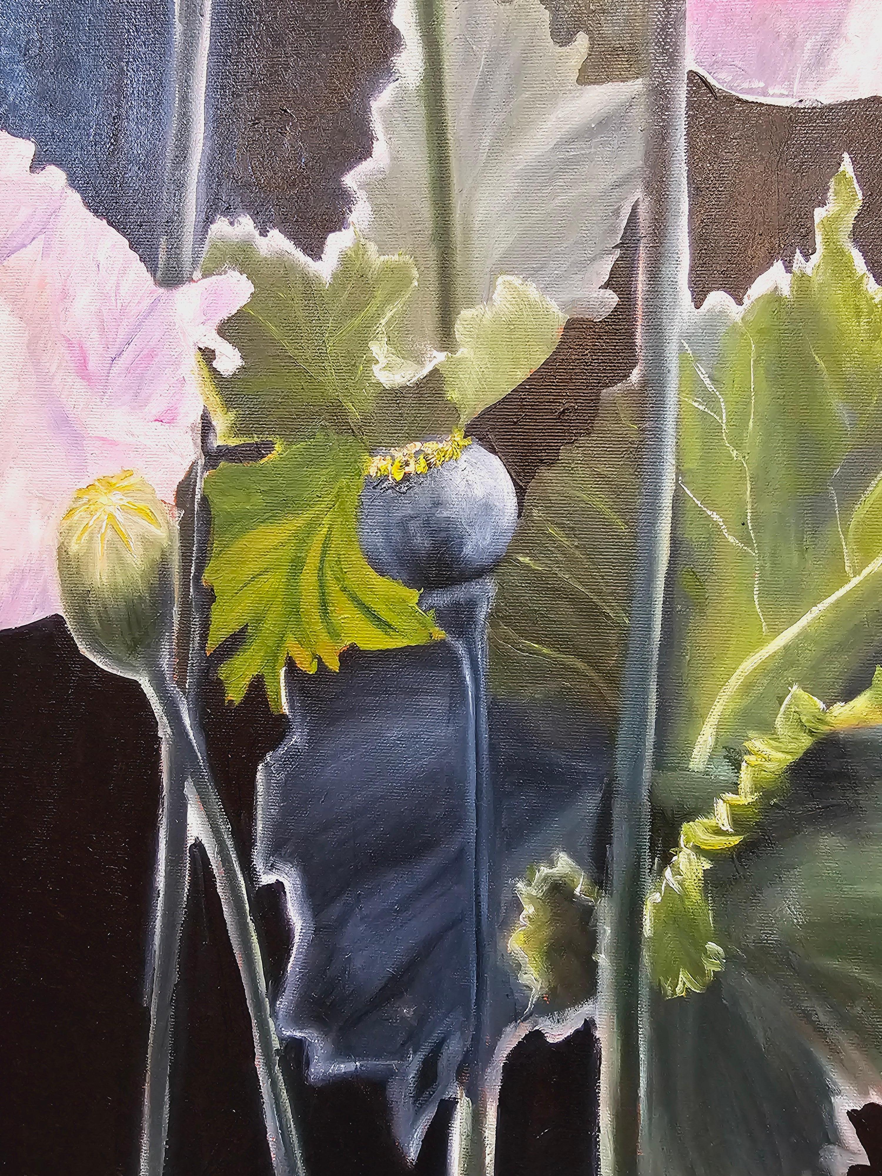 Blumen der Hoffnung (Abstrakt), Painting, von Tetiana Adamovich