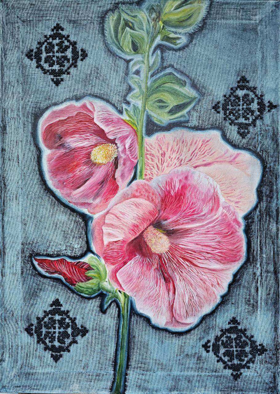 Abstract Painting di Tetiana Adamovich - Malva