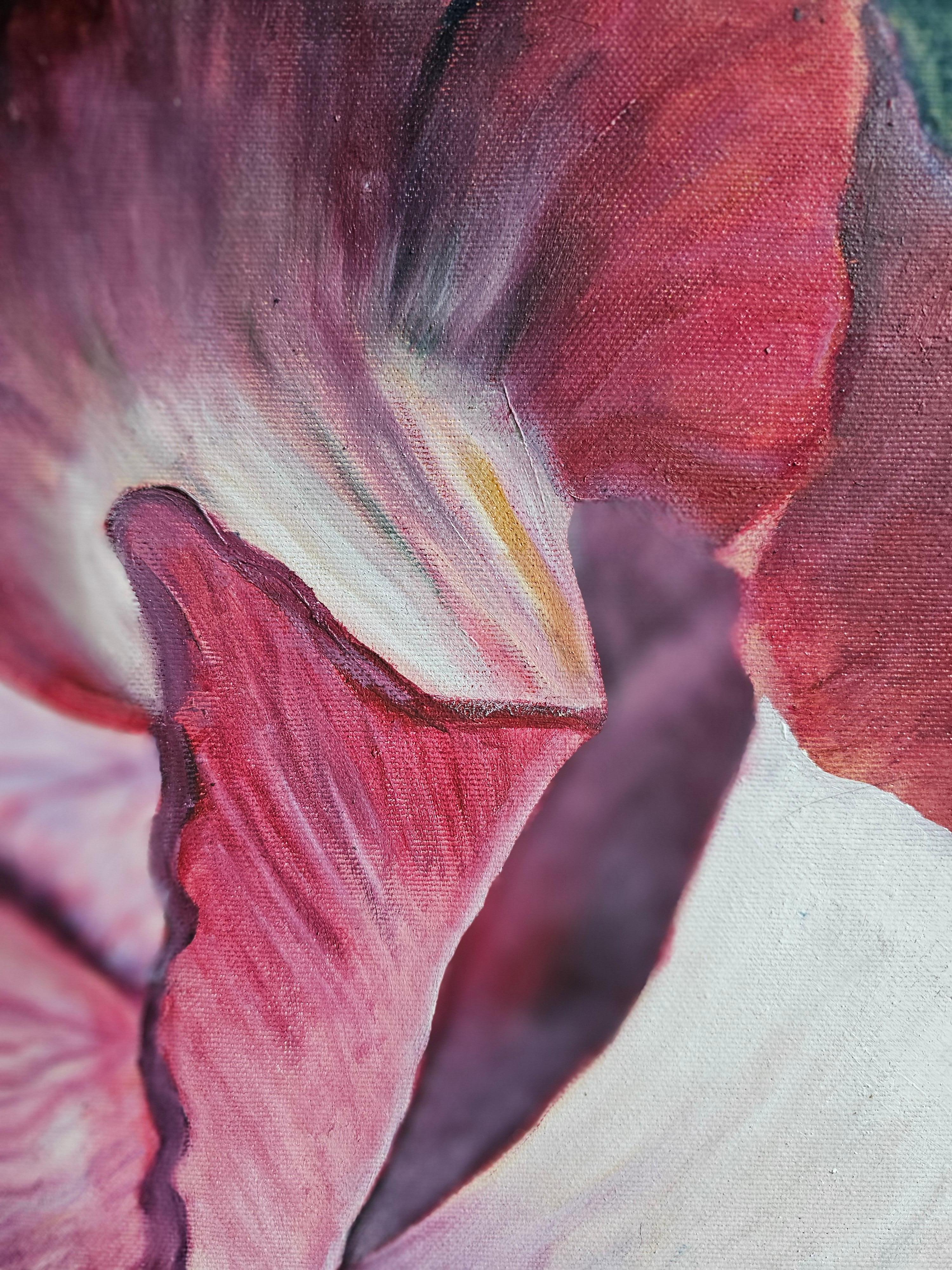 Roses of time - Abstract Art by Tetiana Adamovich