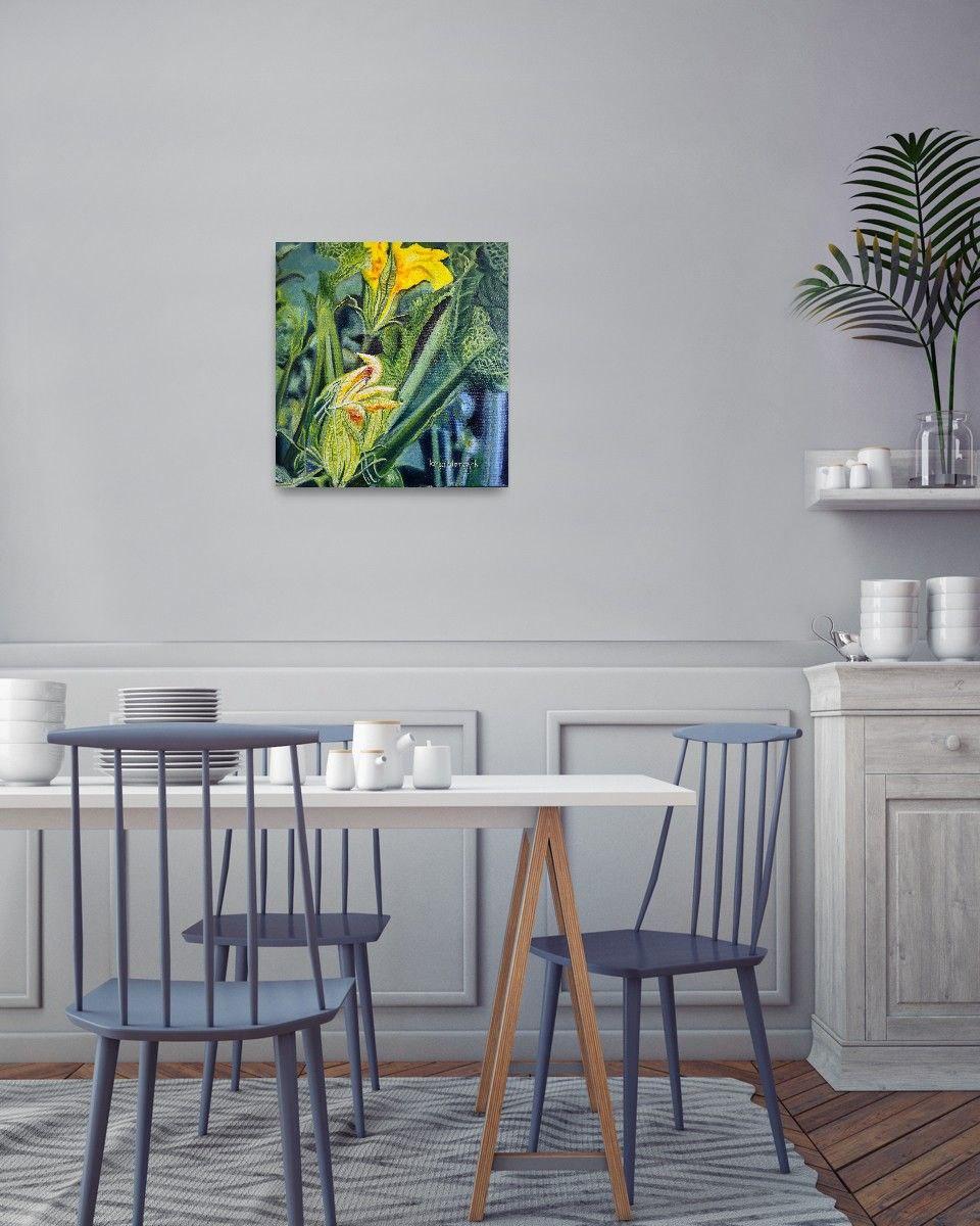 Il fiore che nutre. Serie:Le piante non silenziose. in vendita 10