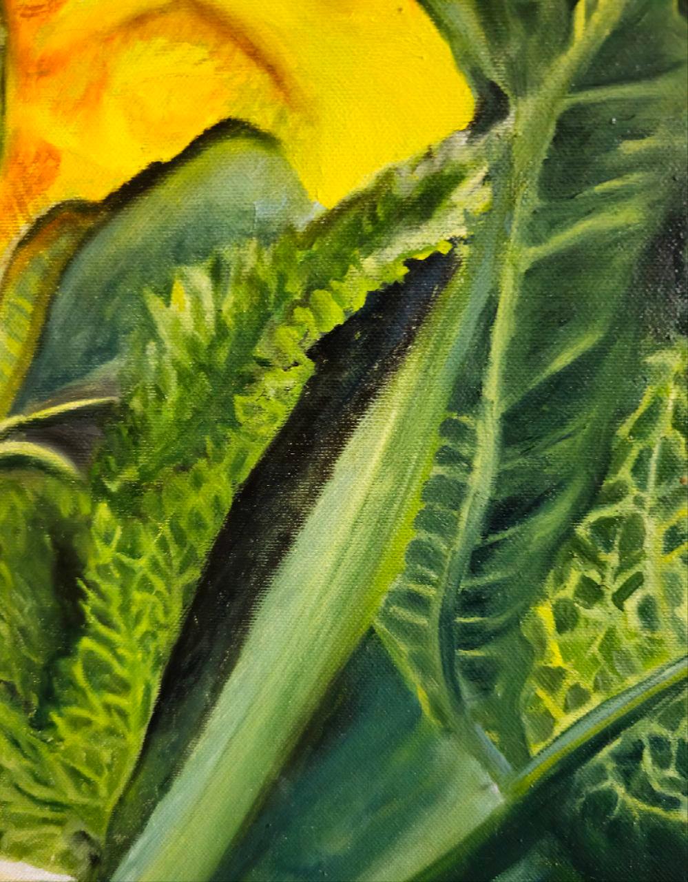 Il fiore che nutre. Serie:Le piante non silenziose. in vendita 1