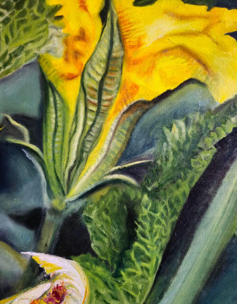 Il fiore che nutre. Serie:Le piante non silenziose. in vendita 3