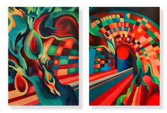 Sacredness of the soul (diptych)