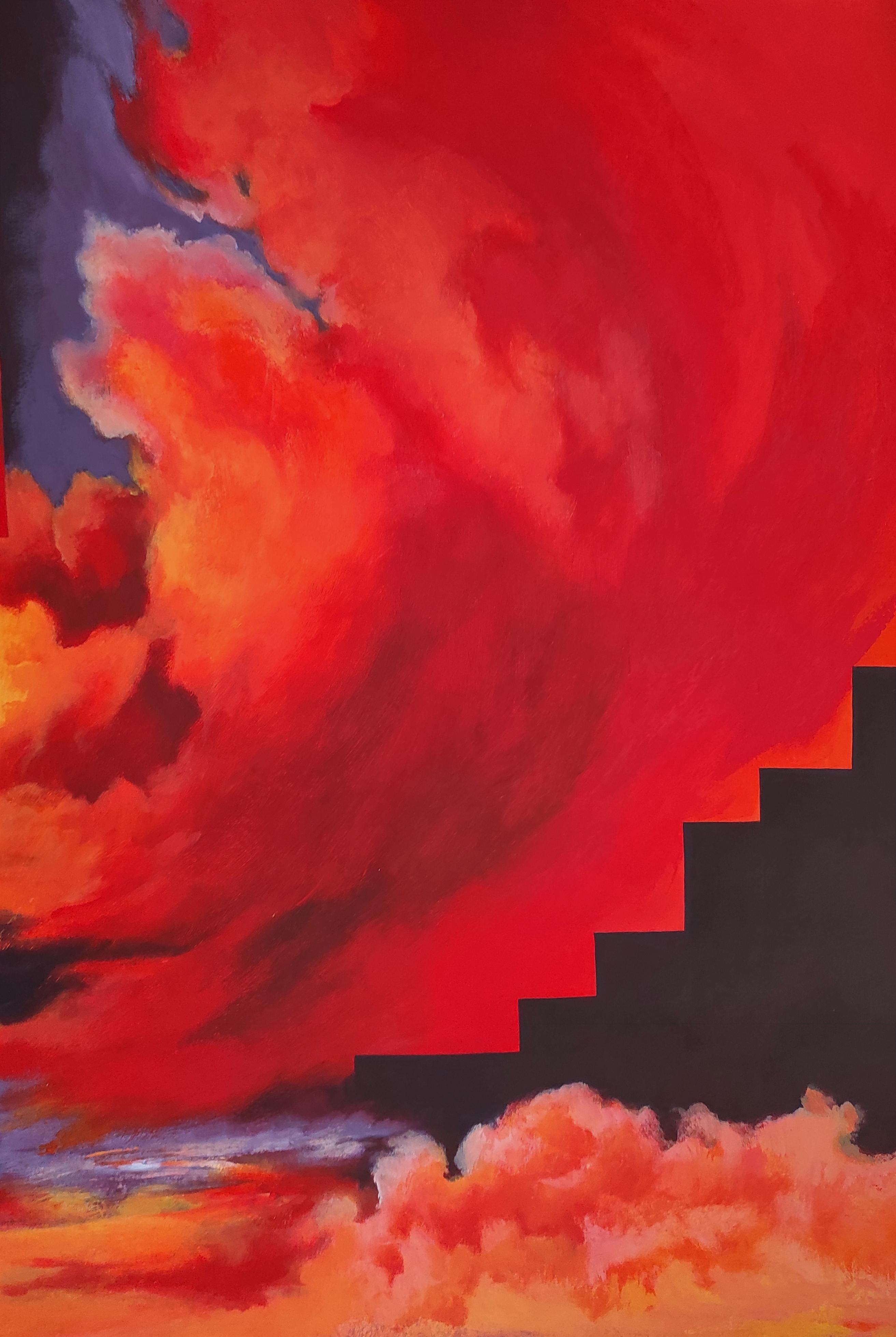 This painting belongs to the series “Who's Next?”. In August 2025, the painting ‘Soil’ along with four other paintings from this series was exhibited at the exhibition “Dialogue between Heaven and Roots” in Lutsk (Ukraine) at the Art Gallery of the