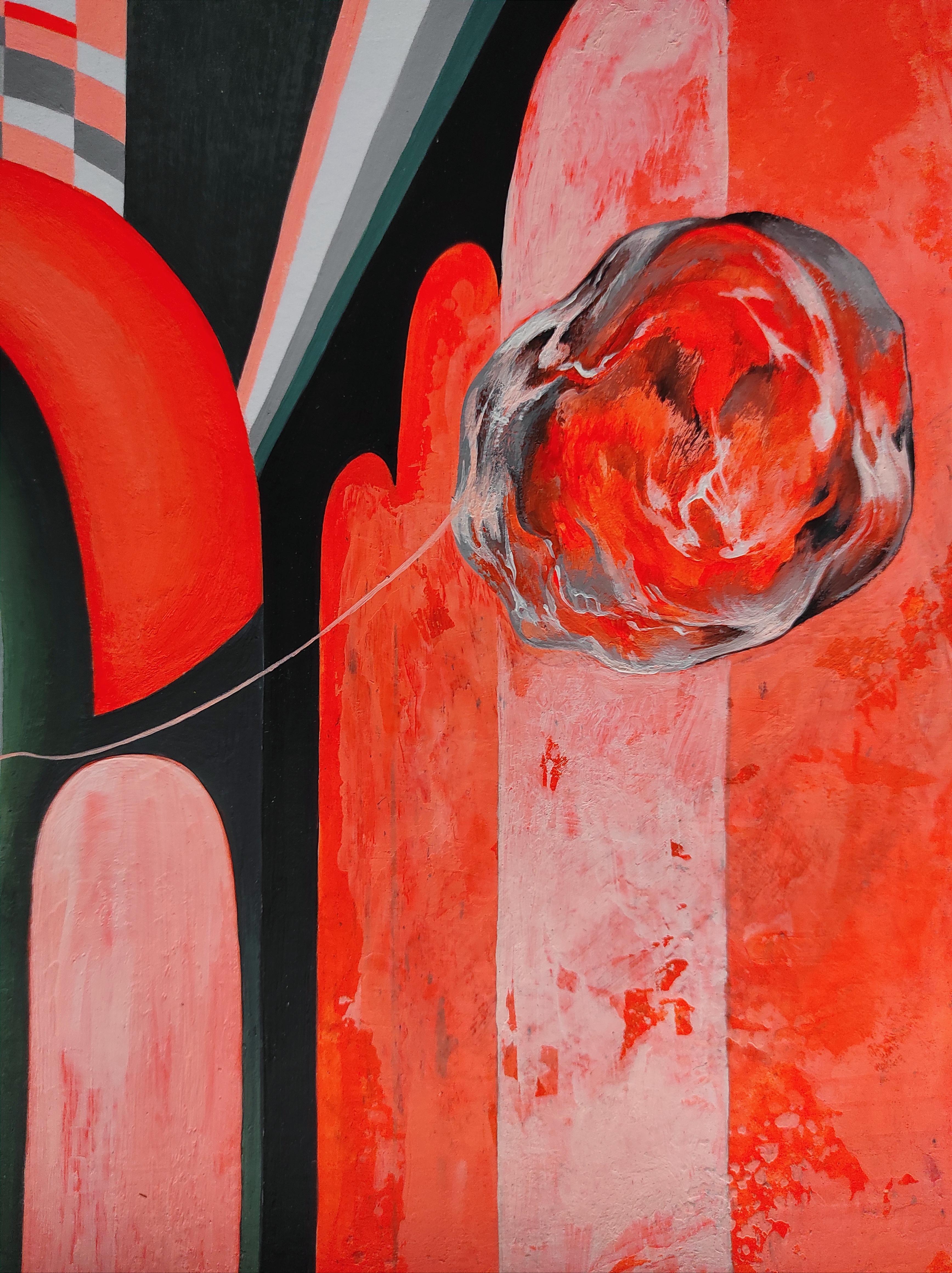 Sanfte Zerbrechlichkeit – Painting von Tetiana Borys