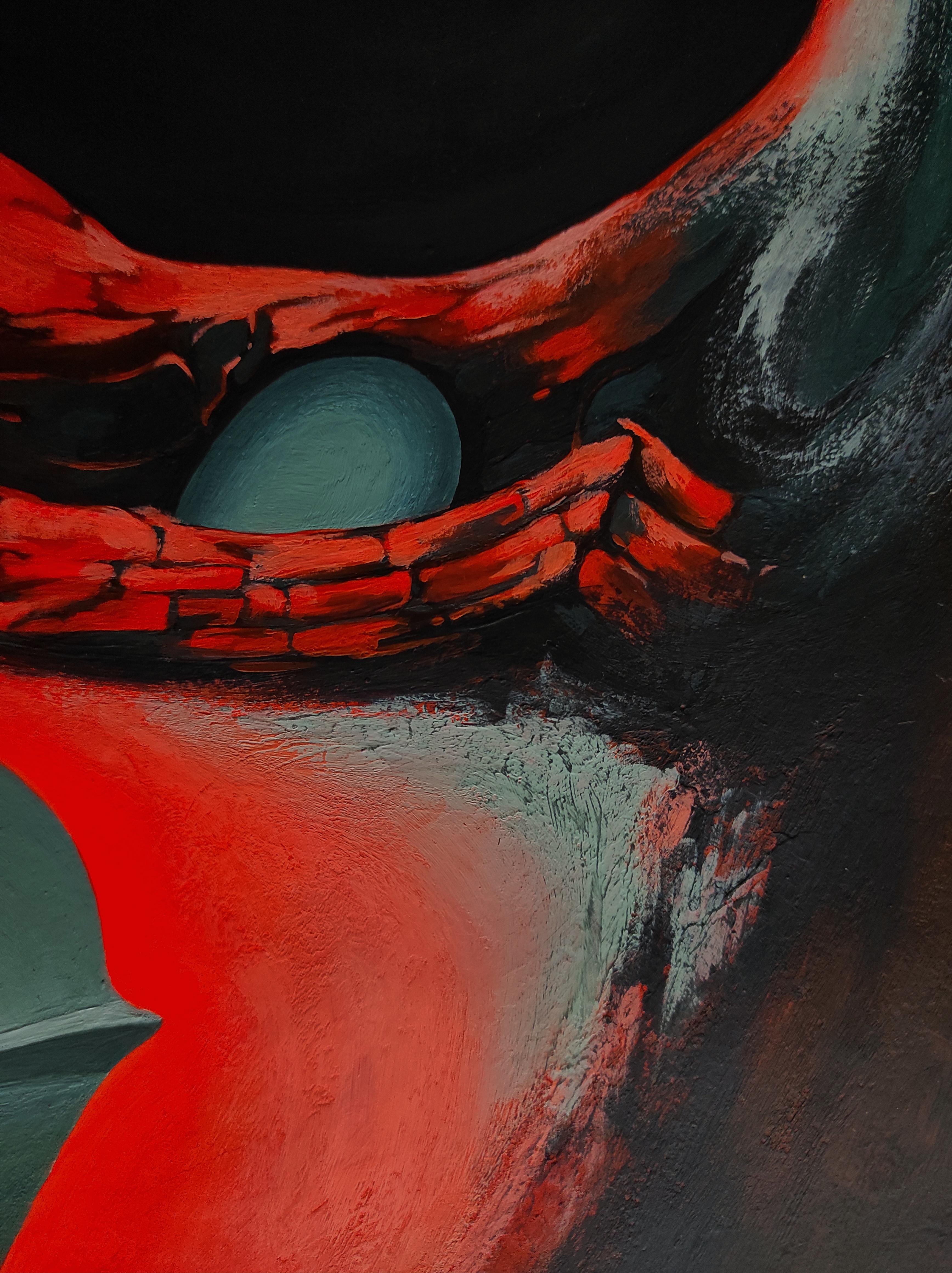Sanfte Einsamkeit – Painting von Tetiana Borys