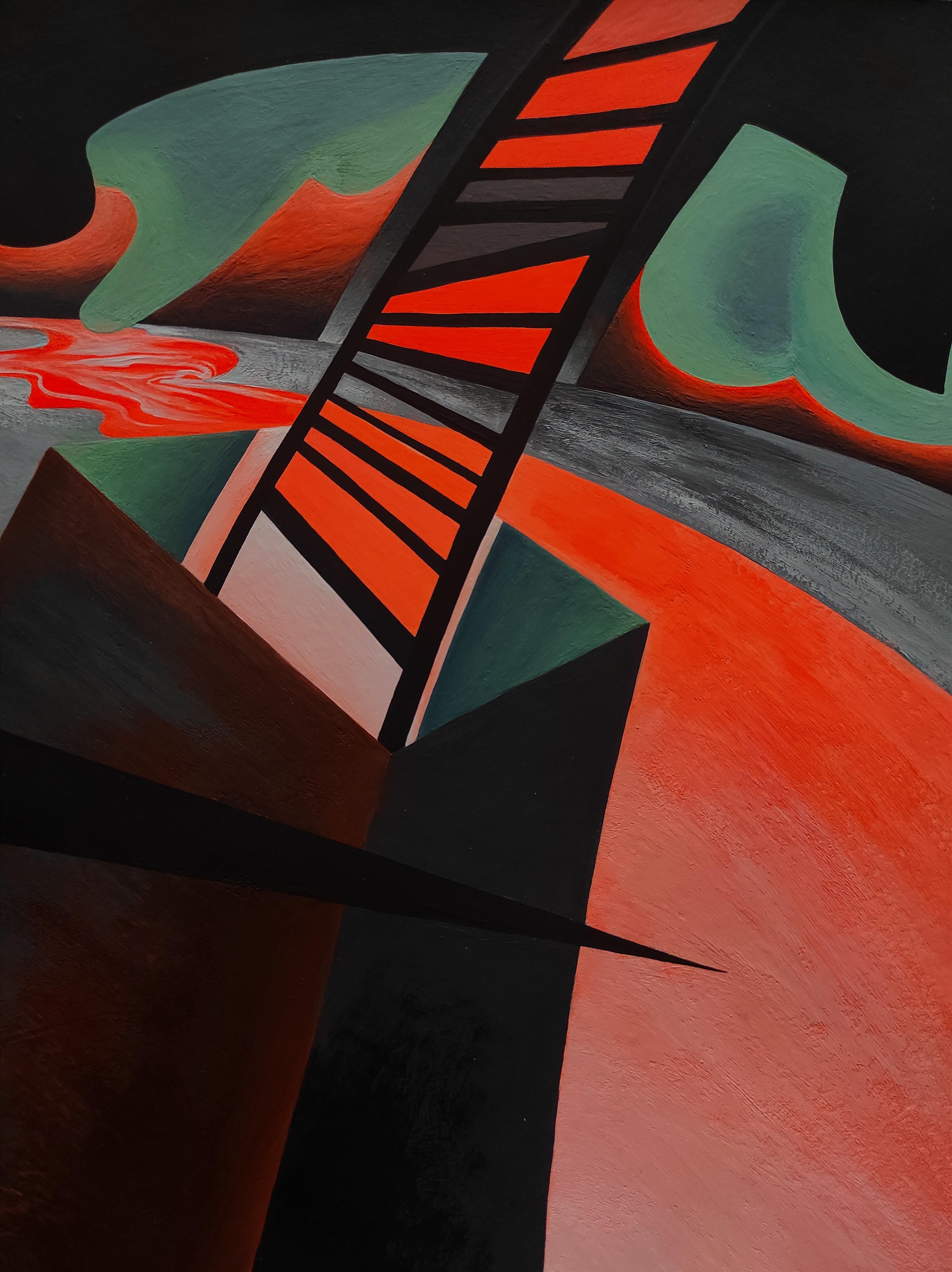 Sanfte Stille – Painting von Tetiana Borys