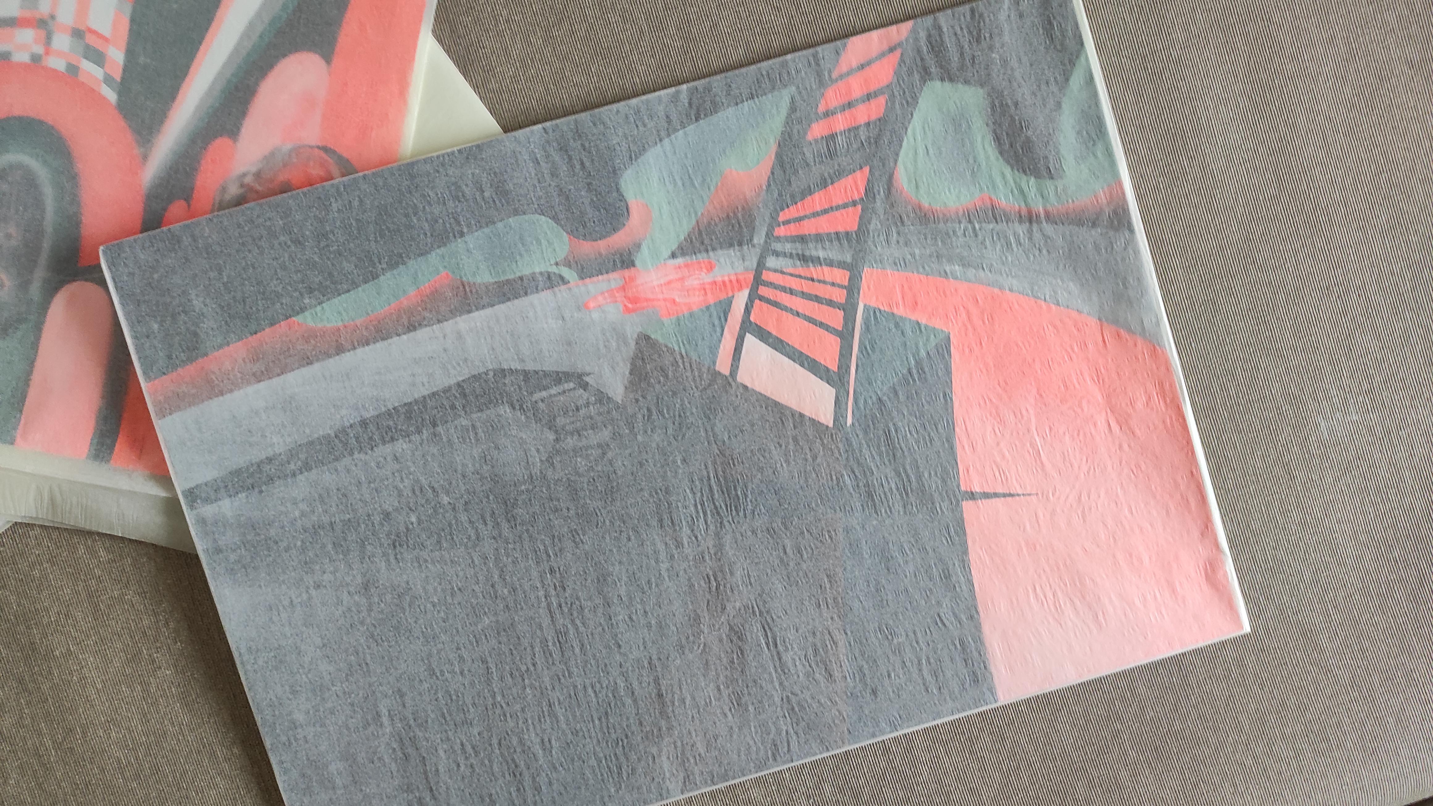 Sanfte Stille (Schwarz), Abstract Painting, von Tetiana Borys