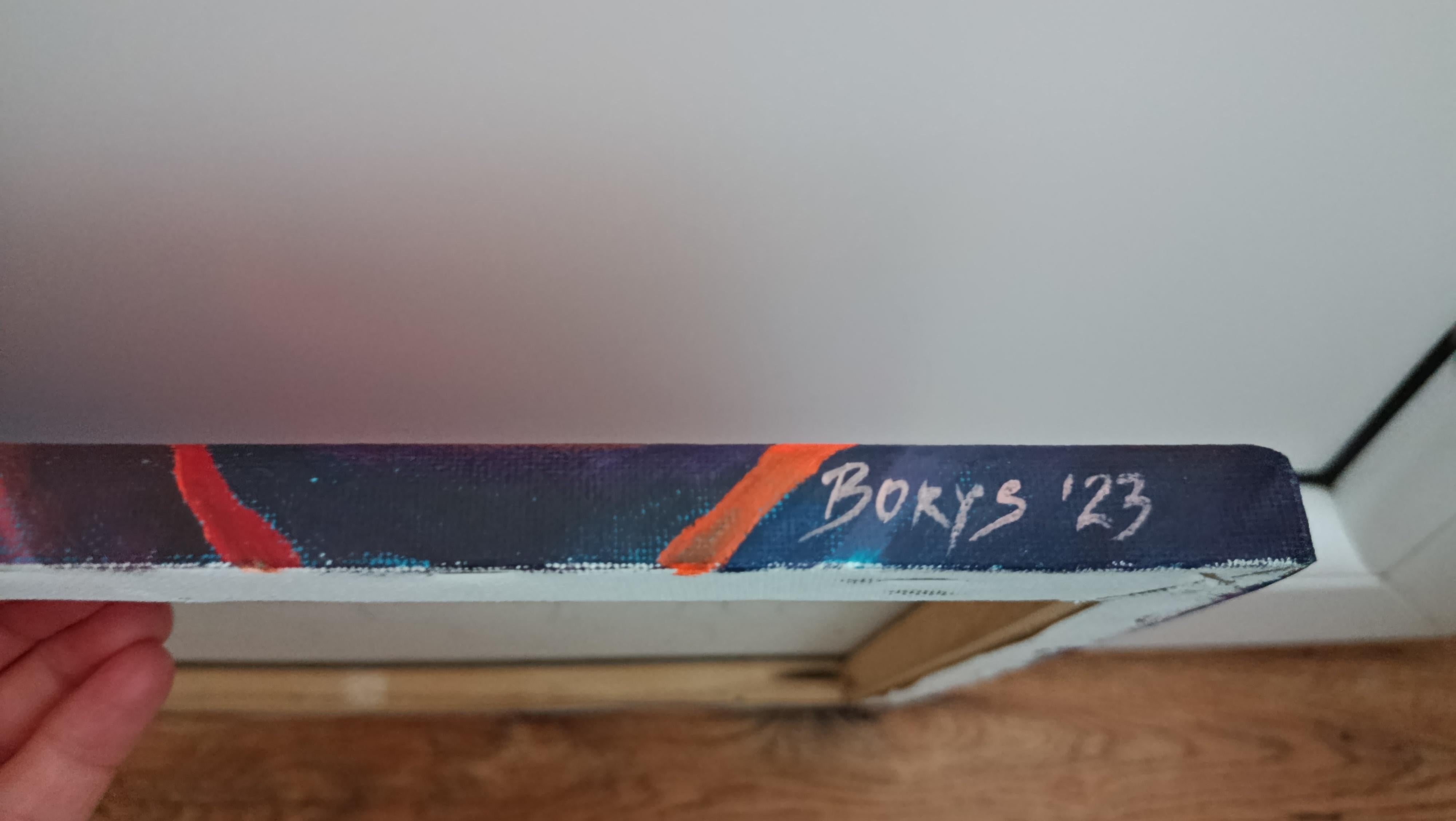 Das Glühen des Abgrunds. Diptychon im Angebot 5