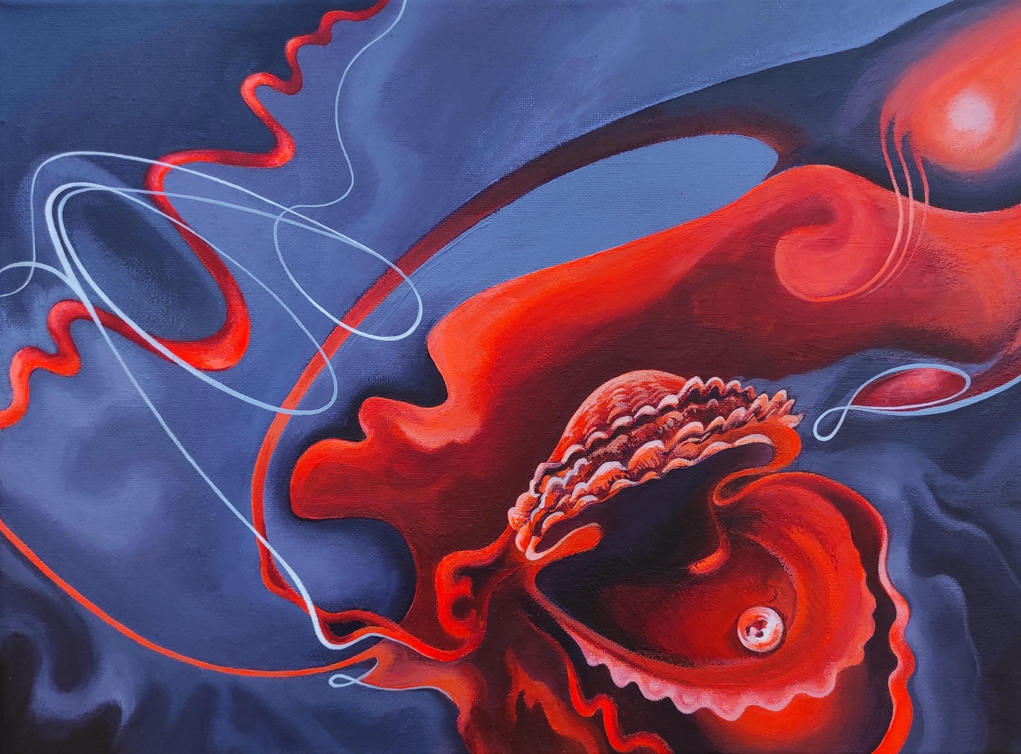 Das Glühen des Abgrunds. Diptychon