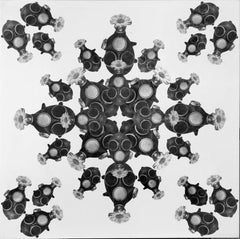"Mandala del respiro #3" 24" x 24" pollici di Tetiana Kalivoshko
