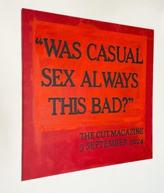 "Casual Sex" Painting 48 x 48 in by Tetiana Kalivoshko