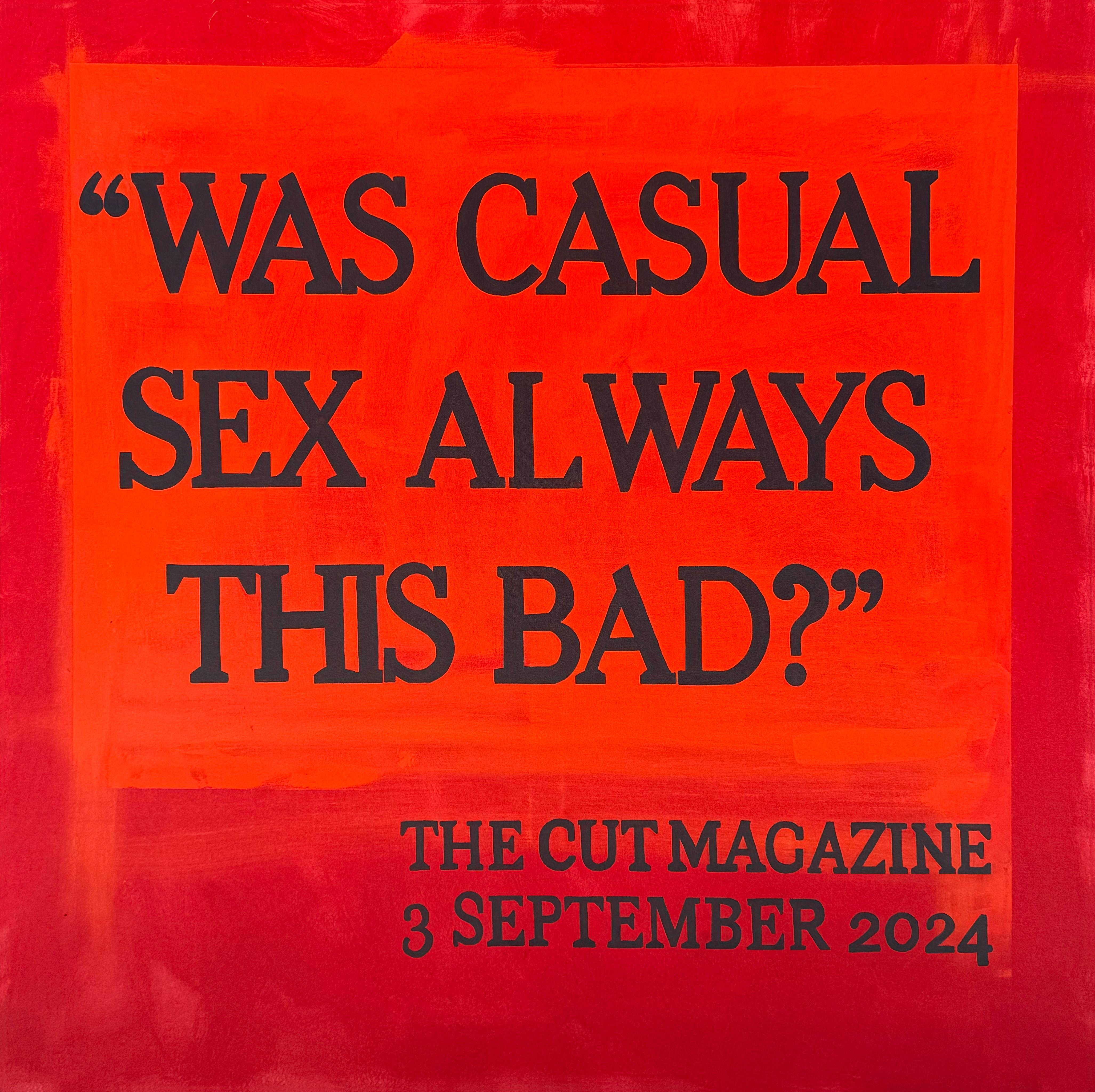 "Casual Sex" Painting 48 x 48 in by Tetiana Kalivoshko