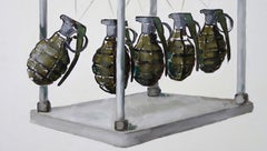 "Cradle of Consequences" Figurative Painting 20 x 24 in by Tetiana Kalivoshko