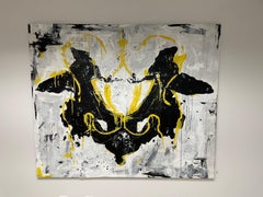 "Desert flower..." Abstract Painting 48" x 57" inch by Tetiana Kalivoshko