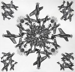 "Free Flight Mandala #2" 24" x 24" inch by Tetiana Kalivoshko