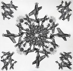 "Mandala de Vuelo Libre nº 2" 24" x 24" pulgadas por Tetiana Kalivoshko