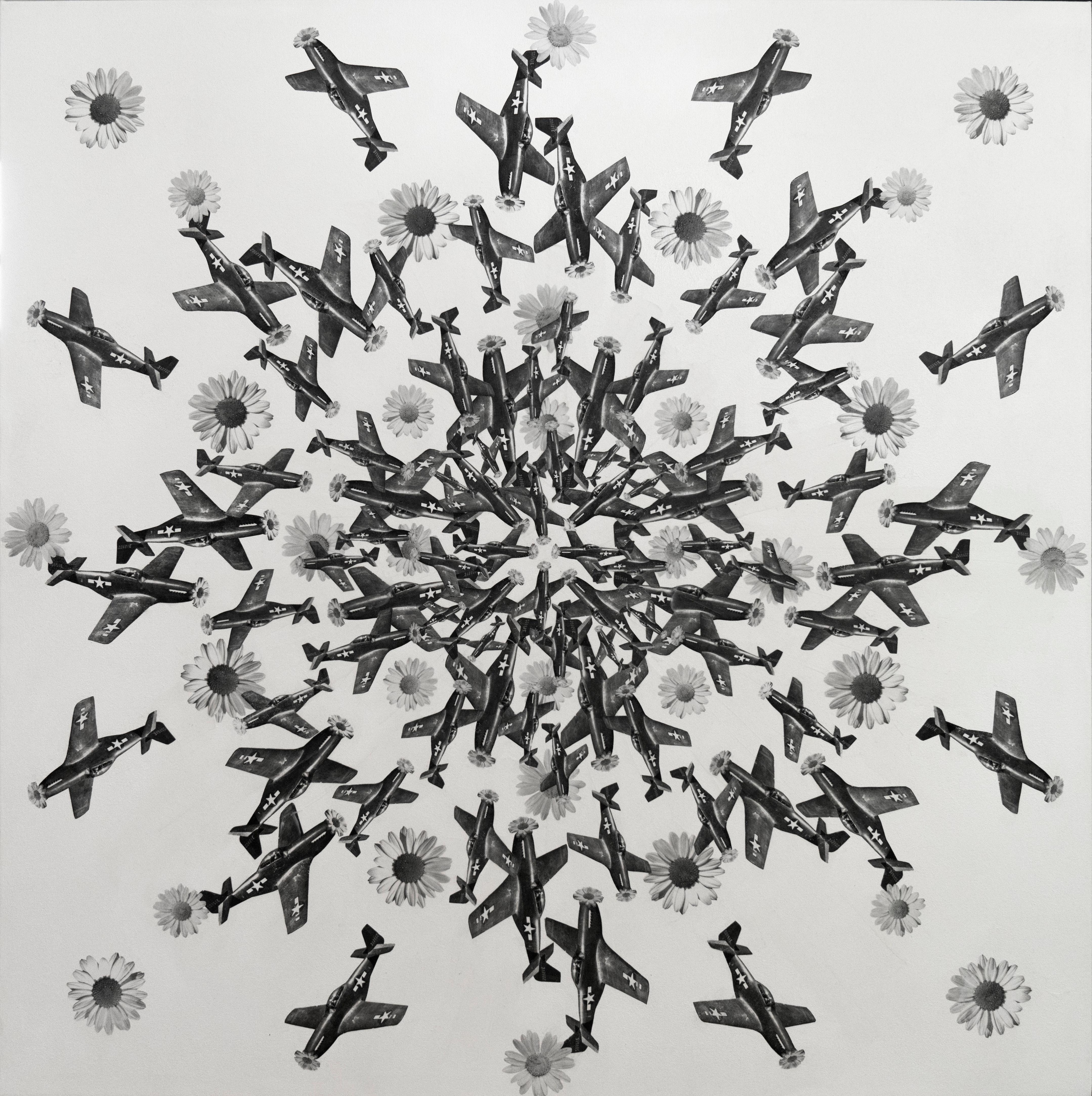 "Mandala de vol libre #3" 48" x 48" pouces par Tetiana Kalivoshko

Collage de médias mixtes

LA COLLECTION DE GUERRE DU PRINTEMPS 
Trouver la lumière et l'espoir en temps de guerre et de désespoir, tel est le message que la collection de printemps