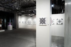 "Free Flight Mandala #4" 24" x 24" inch by Tetiana Kalivoshko