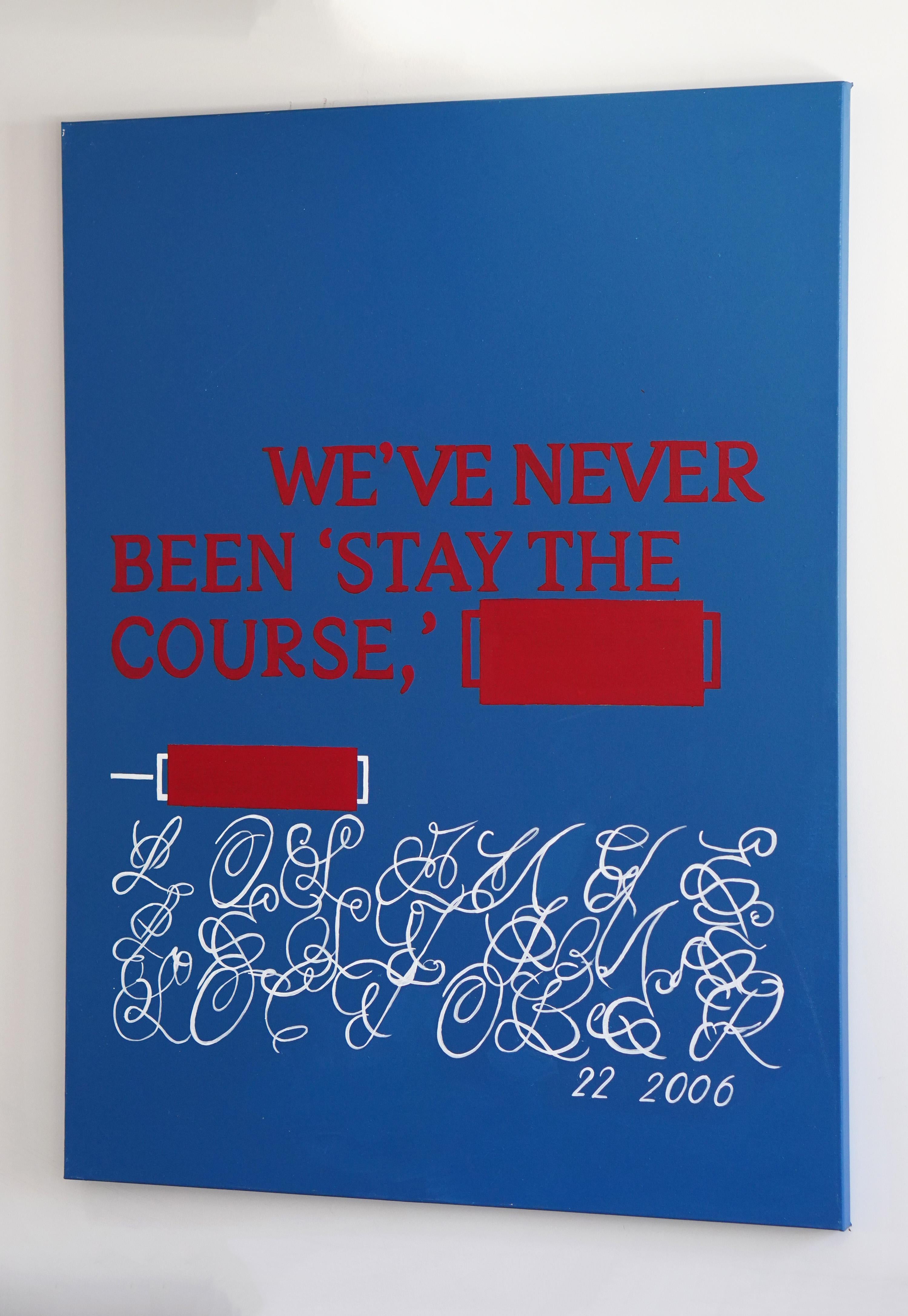 « Gambler's Fallacy », peinture 48 x 36 pouces par Tetiana Kalivoshko en vente 4