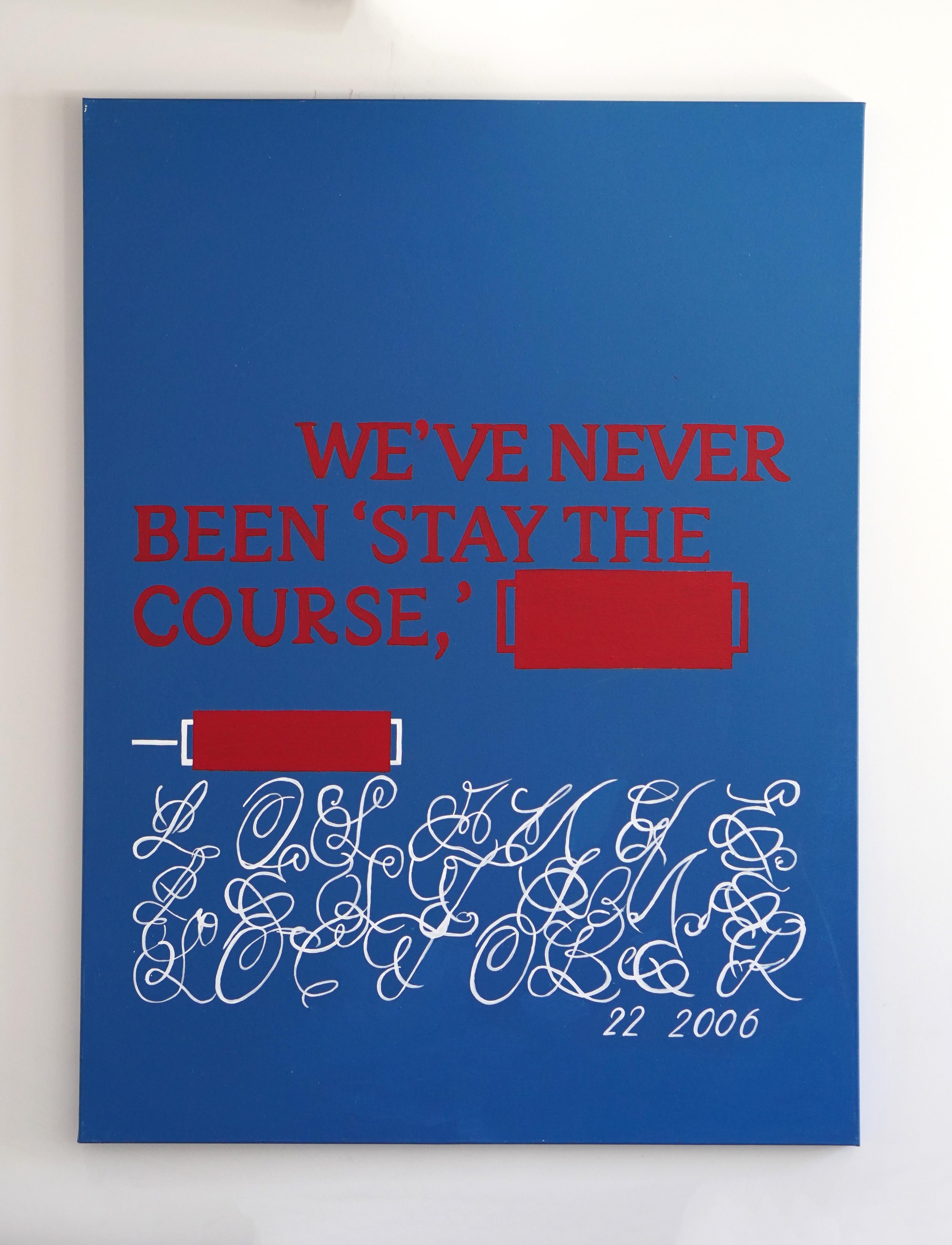 « Gambler's Fallacy », peinture 48 x 36 pouces par Tetiana Kalivoshko en vente 5