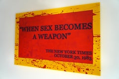 "Life, Liberty and the Pursuit of..." Painting 24 x 36 in by Tetiana Kalivoshko