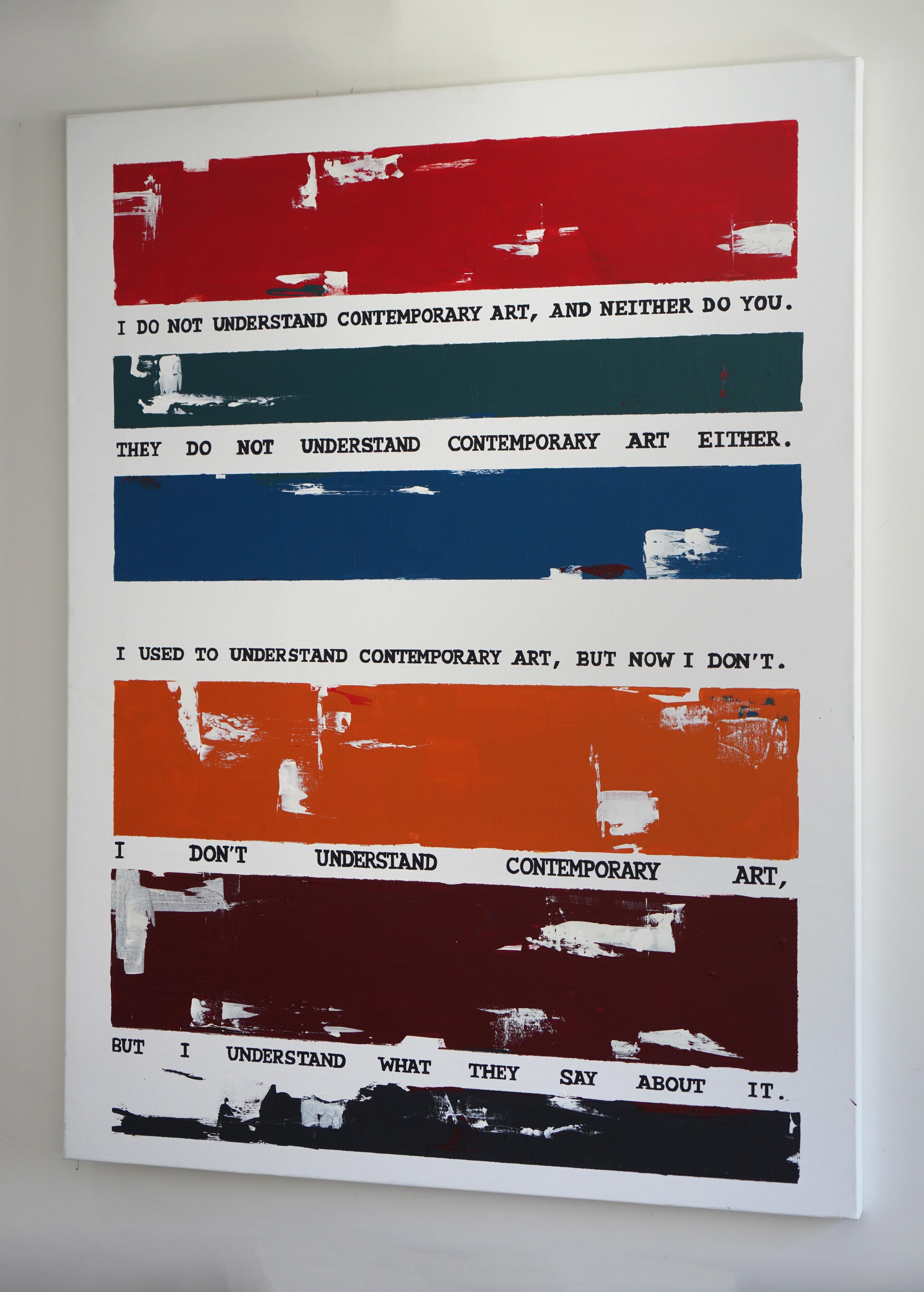 „Linien, überheizt am Kunstsockel“ Gemälde 48 x 36 Zoll von Tetiana Kalivoshko im Angebot 9