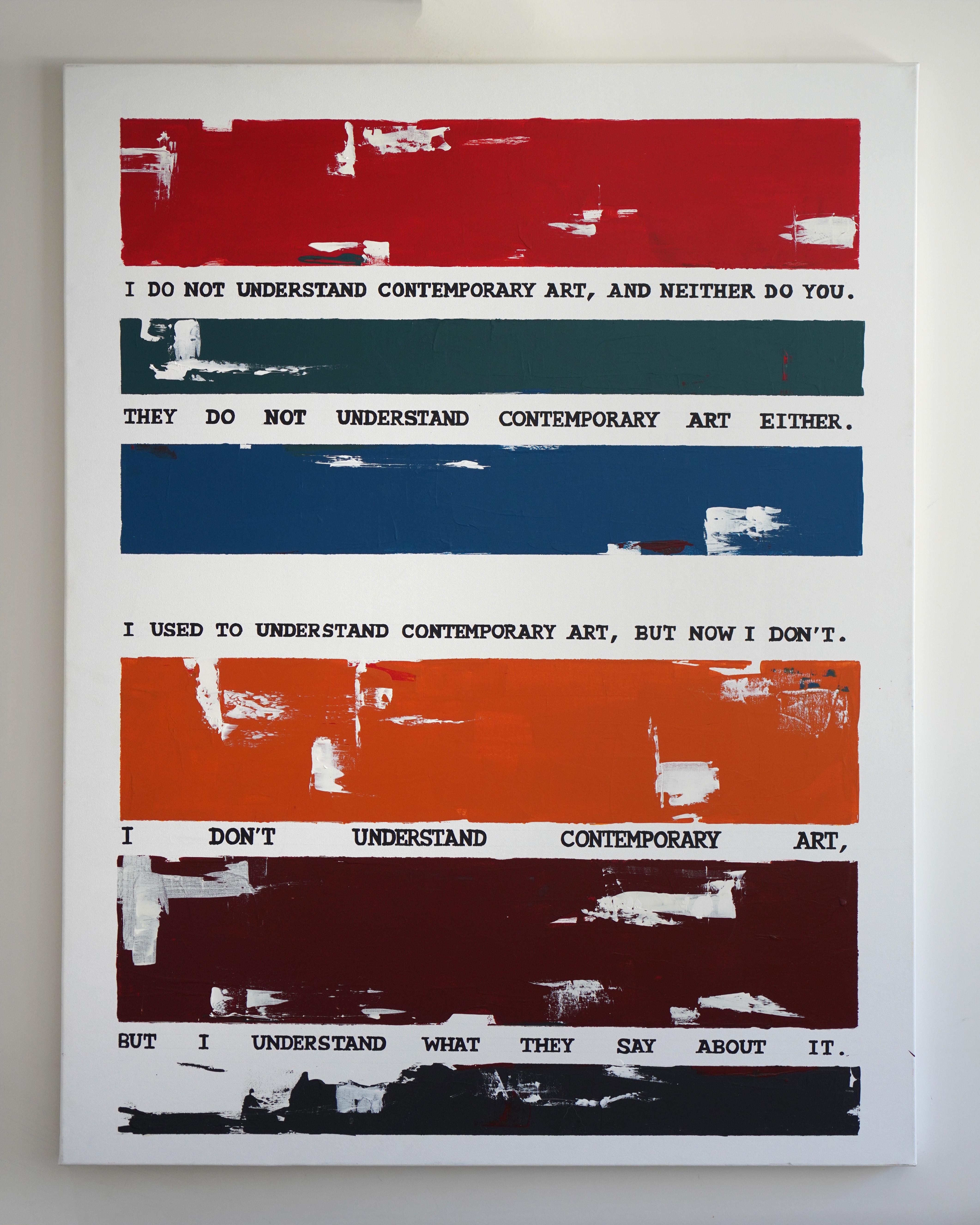 „Linien, überheizt am Kunstsockel“ Gemälde 48 x 36 Zoll von Tetiana Kalivoshko im Angebot 8