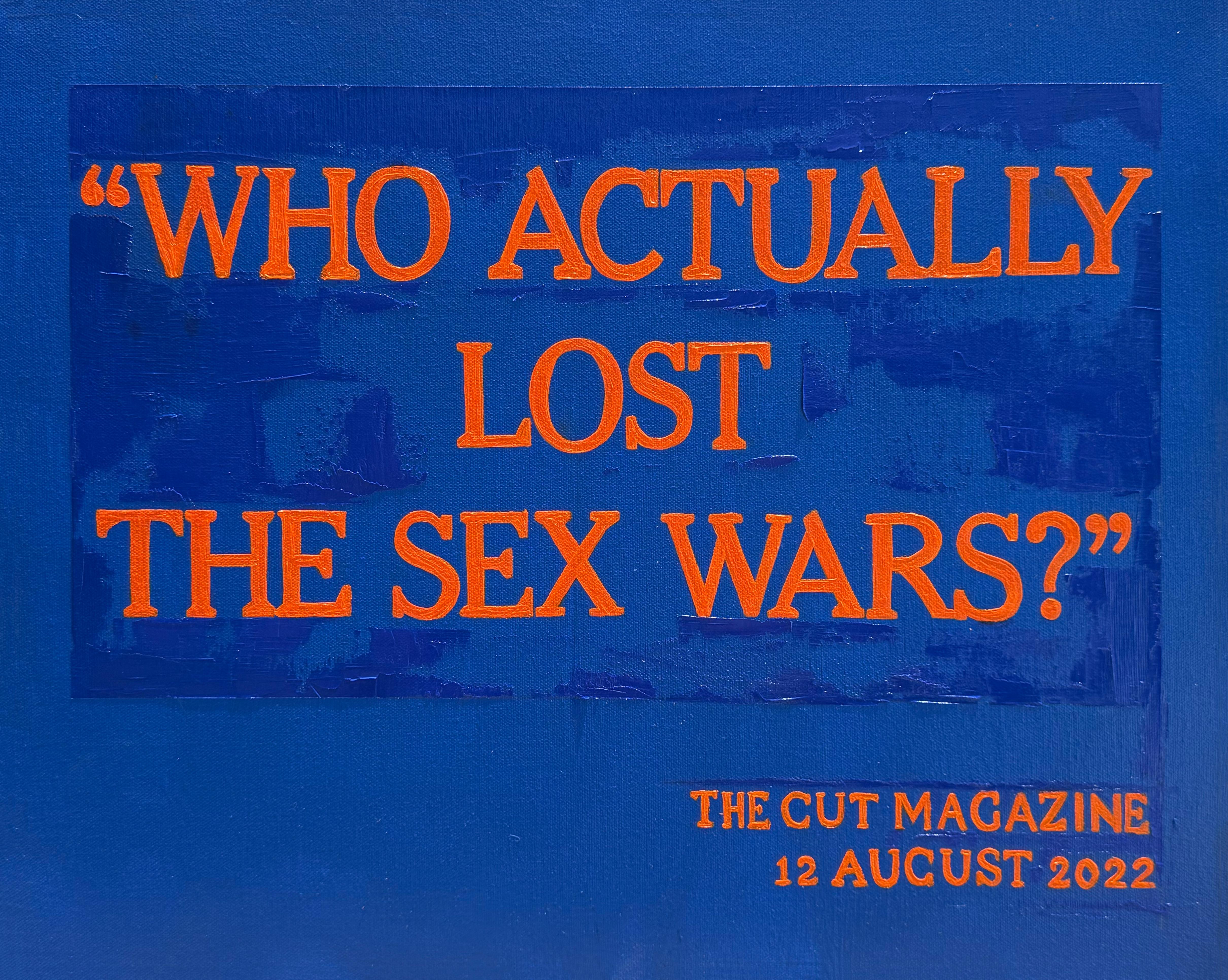 "Sex Wars" Painting 16 x 20 in by Tetiana Kalivoshko