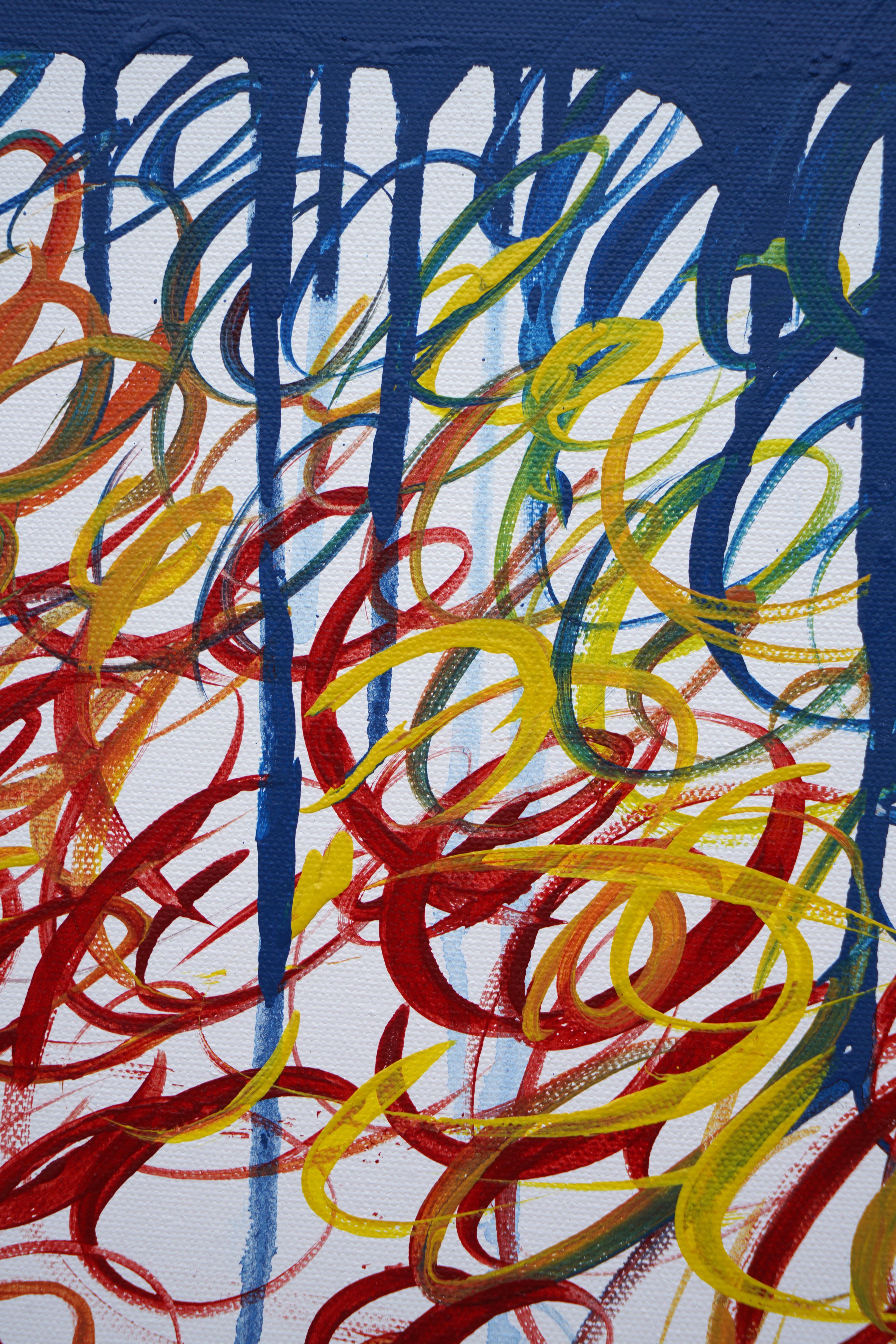 „Thus Spoke Gilgamesh“ Gemälde 48 x 36 in von Tetiana Kalivoshko im Angebot 1