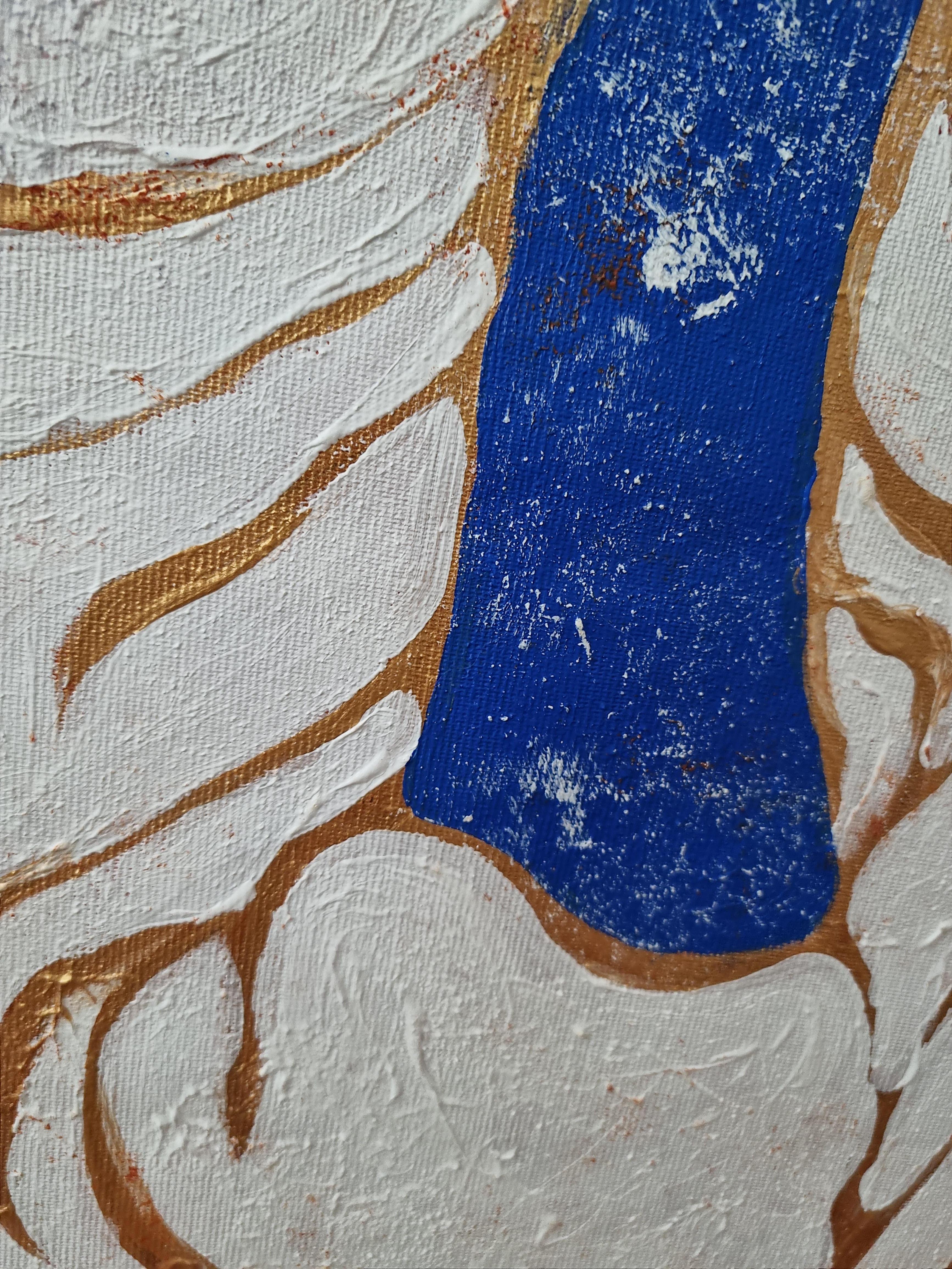 Entre deux temps - Contemporain Painting par Tetiana Khlivenko