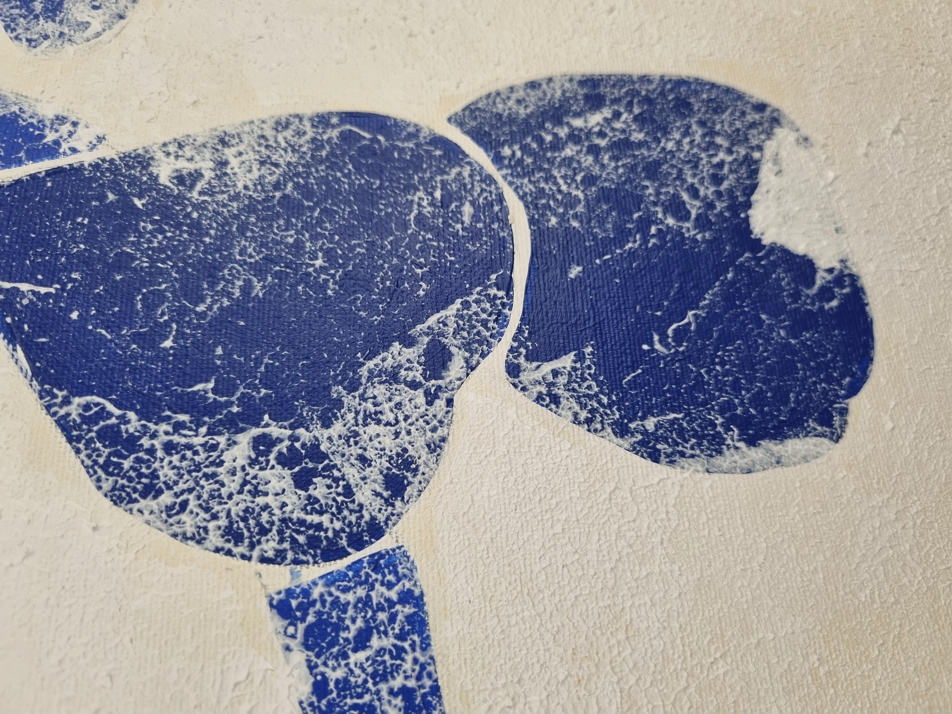 Bleu Fig 1 - Painting de Tetiana Khlivenko