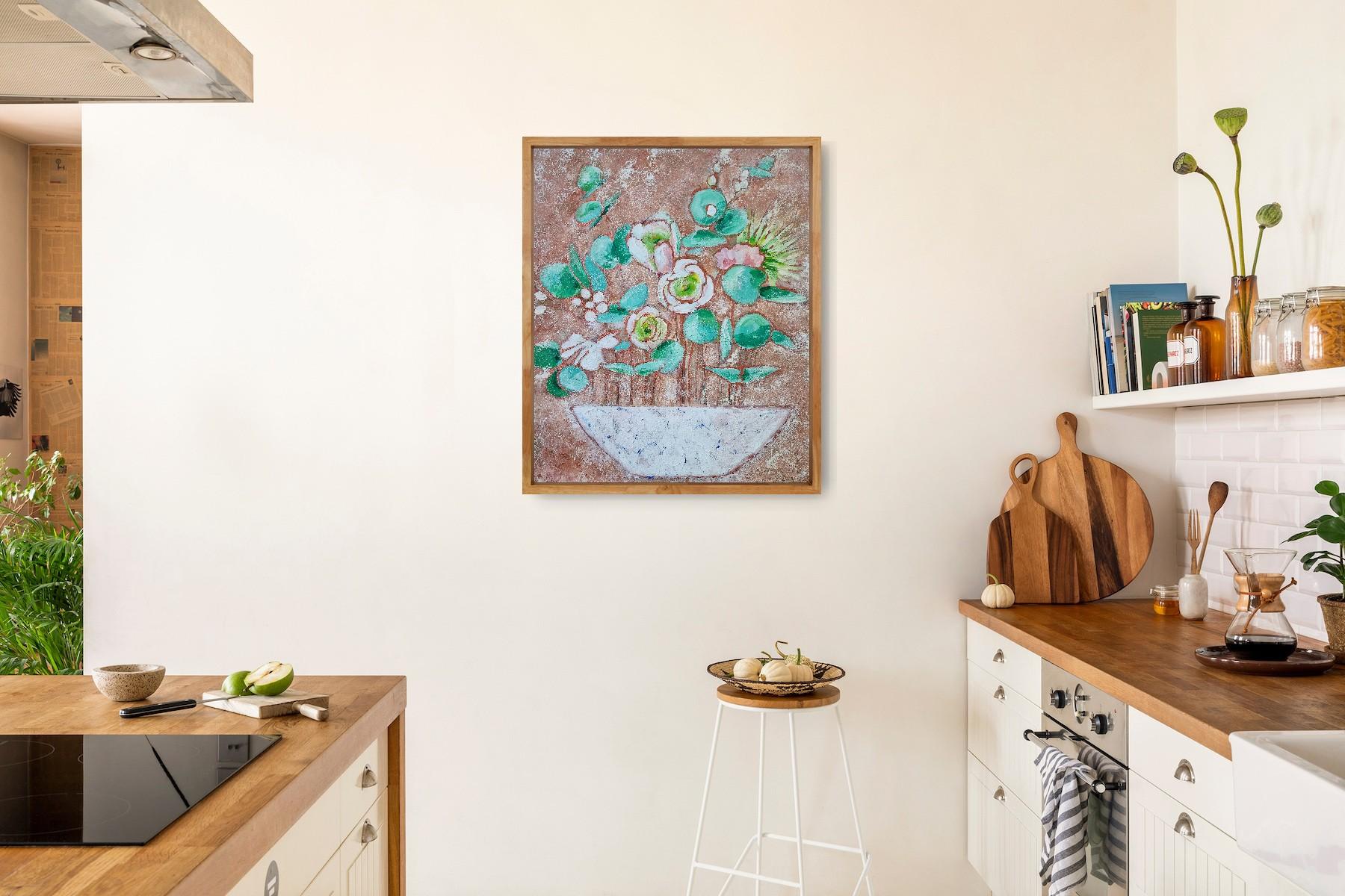 Blumen in einer Vase im Angebot 1