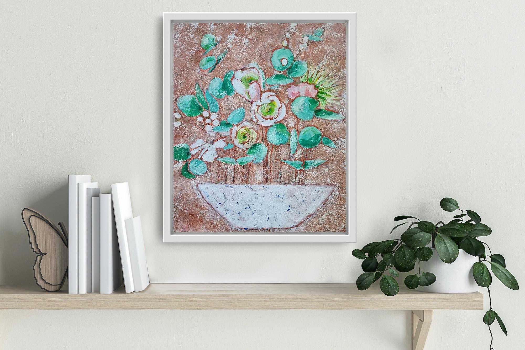 Blumen in einer Vase im Angebot 2