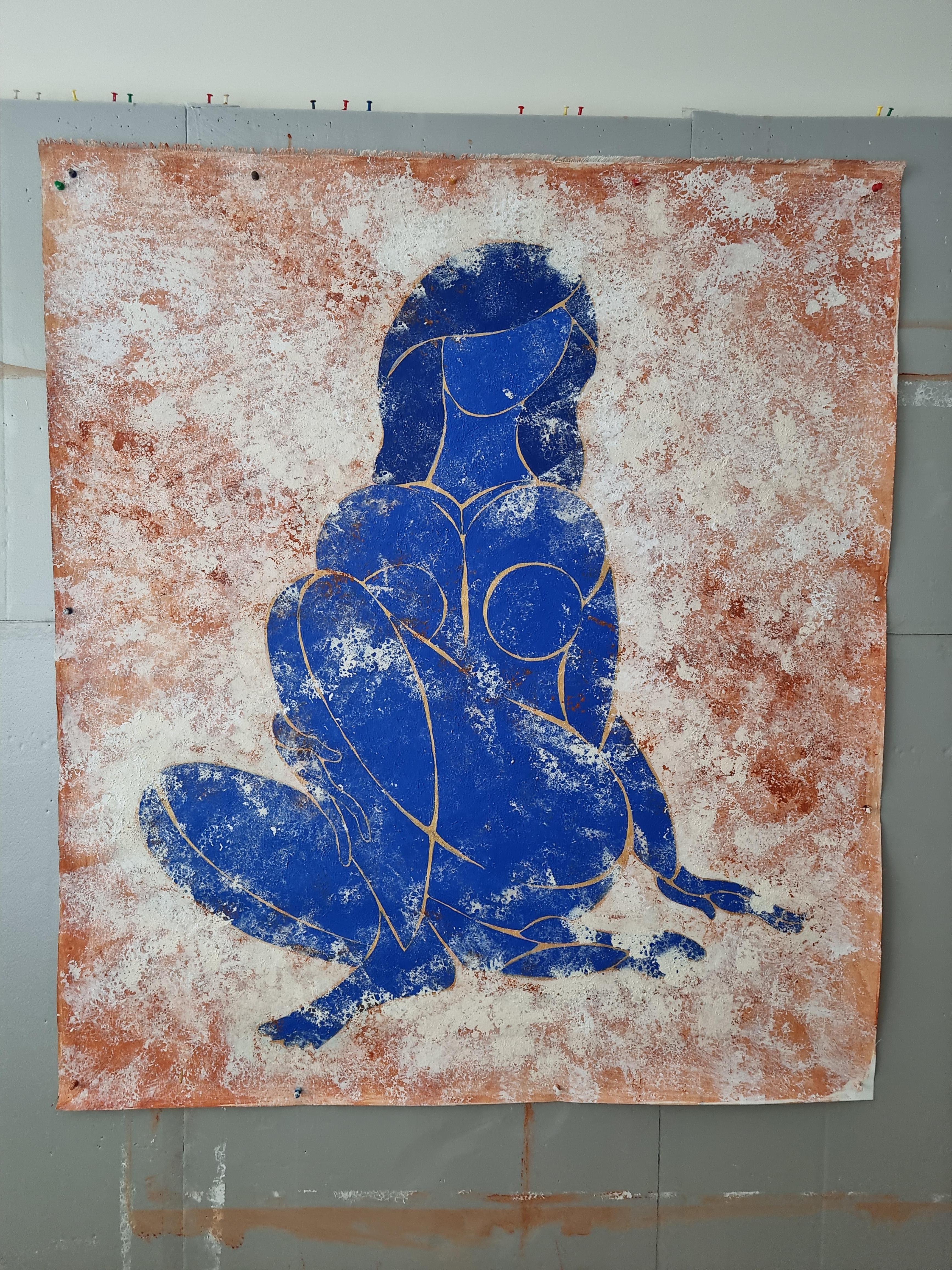 Guest from the Futur - Painting by Tetiana Khlivenko