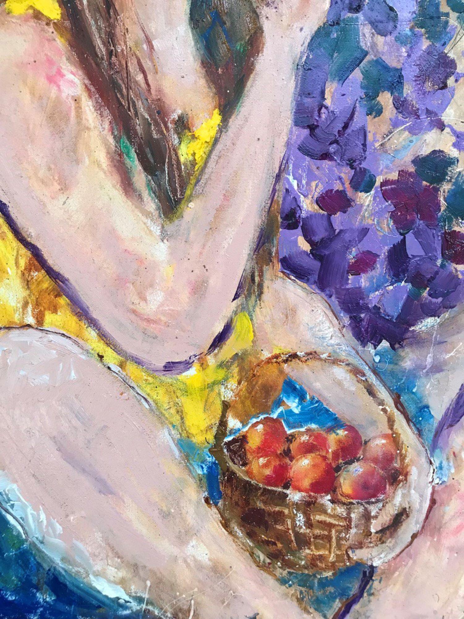 La mela della speranza - Painting Contemporaneo di Tetiana Pchelnykova