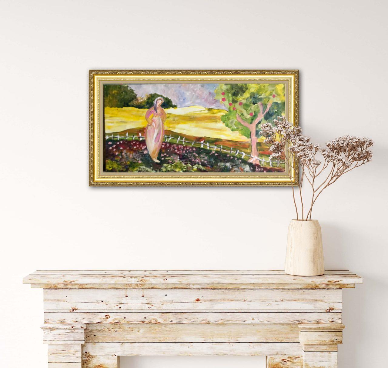 Berehynia: Rebirth on the Meadow, „Gardens of Resilience“, Originalkunstserie „Gardens of Resilience“ im Angebot 5