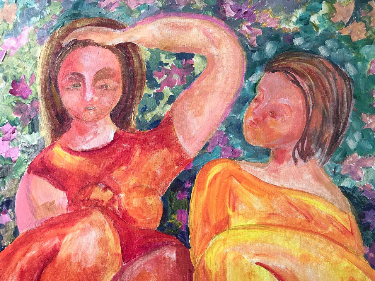 Conversación en el jardín, Jardines de Resiliencia por Tetiana Pchelnykova en venta 15