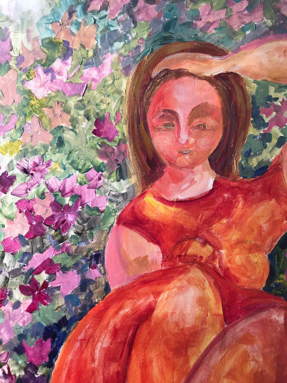 Conversation in the garden, Gardens of Resilience by Tetiana Pchelnykova For Sale 17