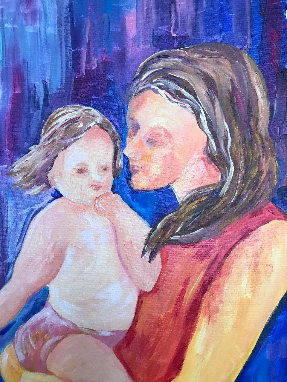 Generations of Love, Original-Kunstwerk von Tetiana Pchelnykova im Angebot 1